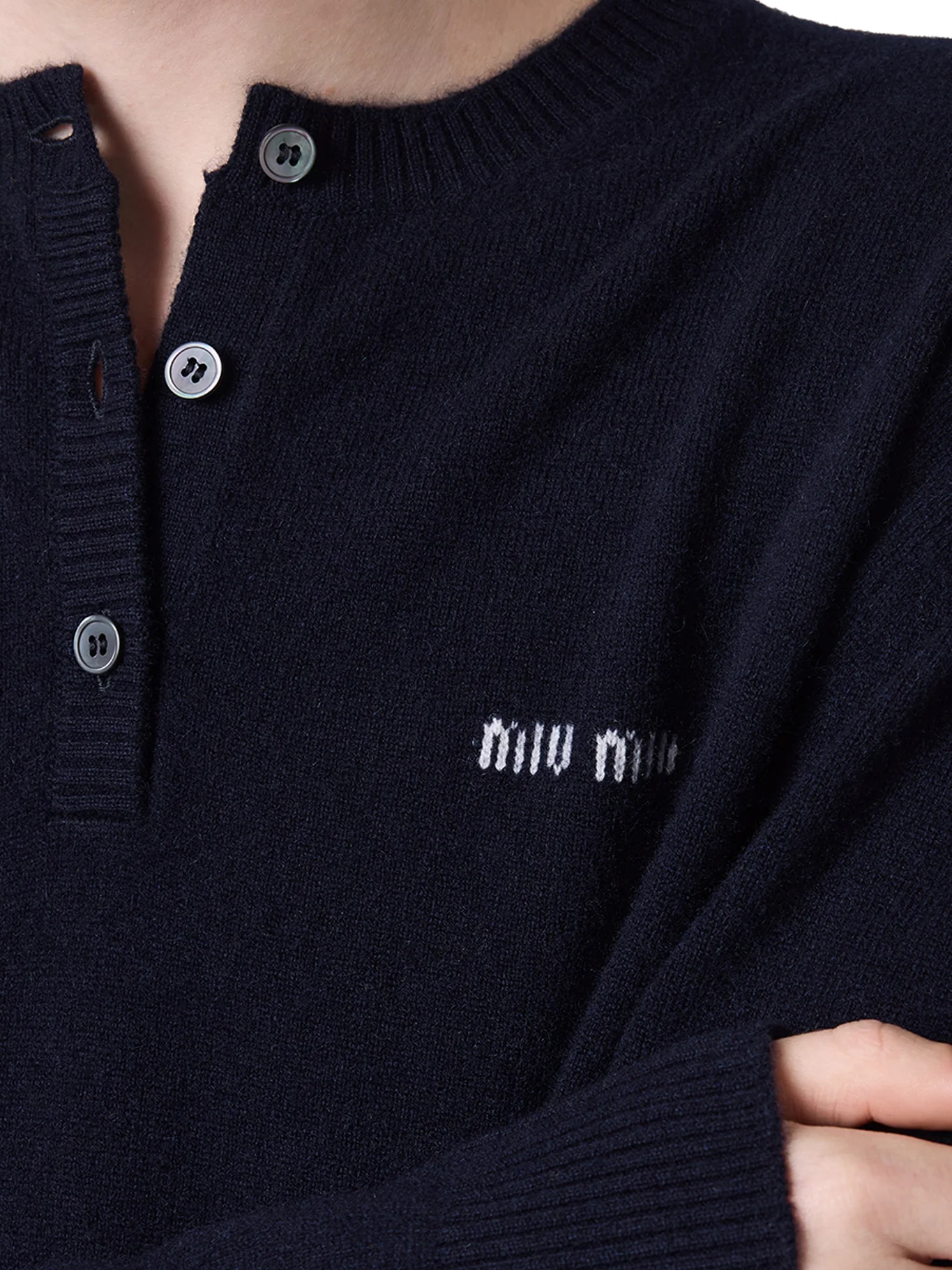 CREW NECK CASHMERE SWEATER - Image 4