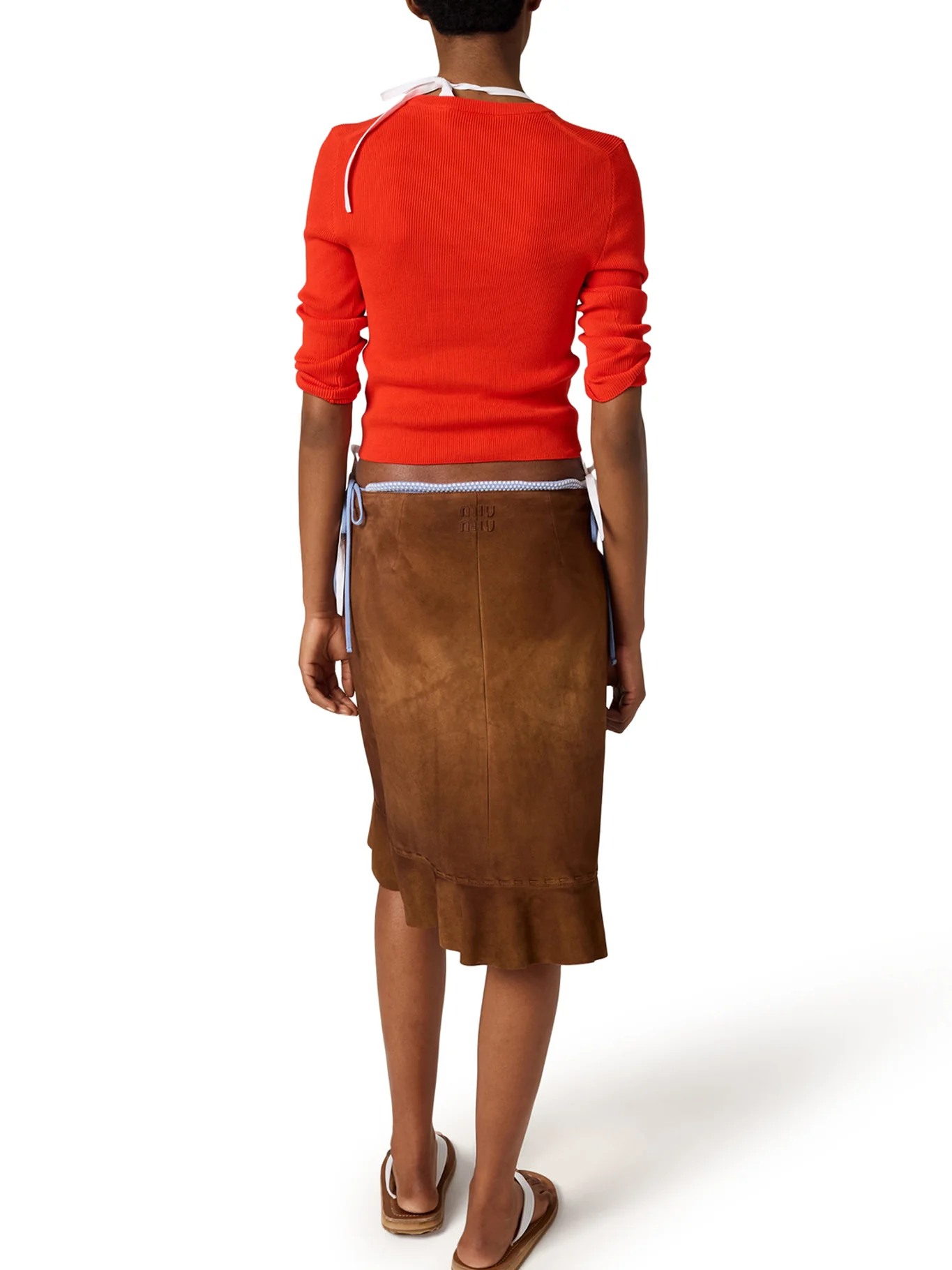 CREW NECK COTTON SWEATER - Image 4