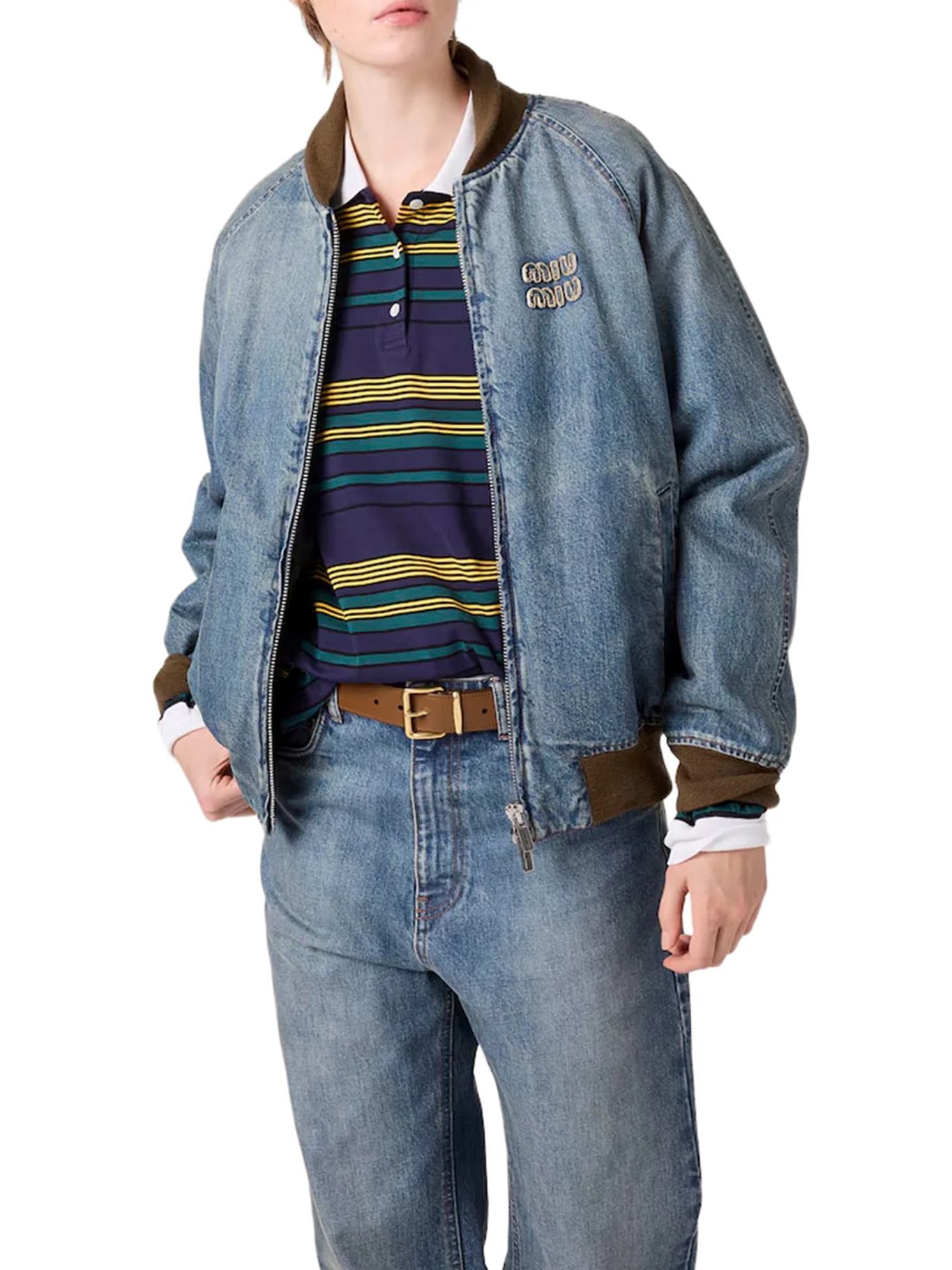 DENIM BLOUSON - Image 3