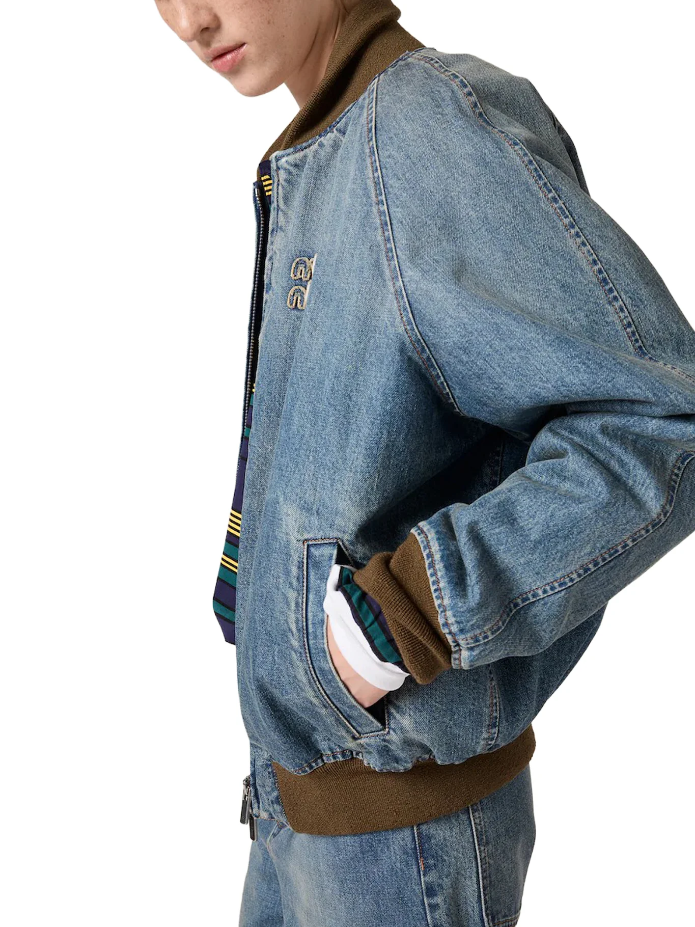 DENIM BLOUSON - Image 5