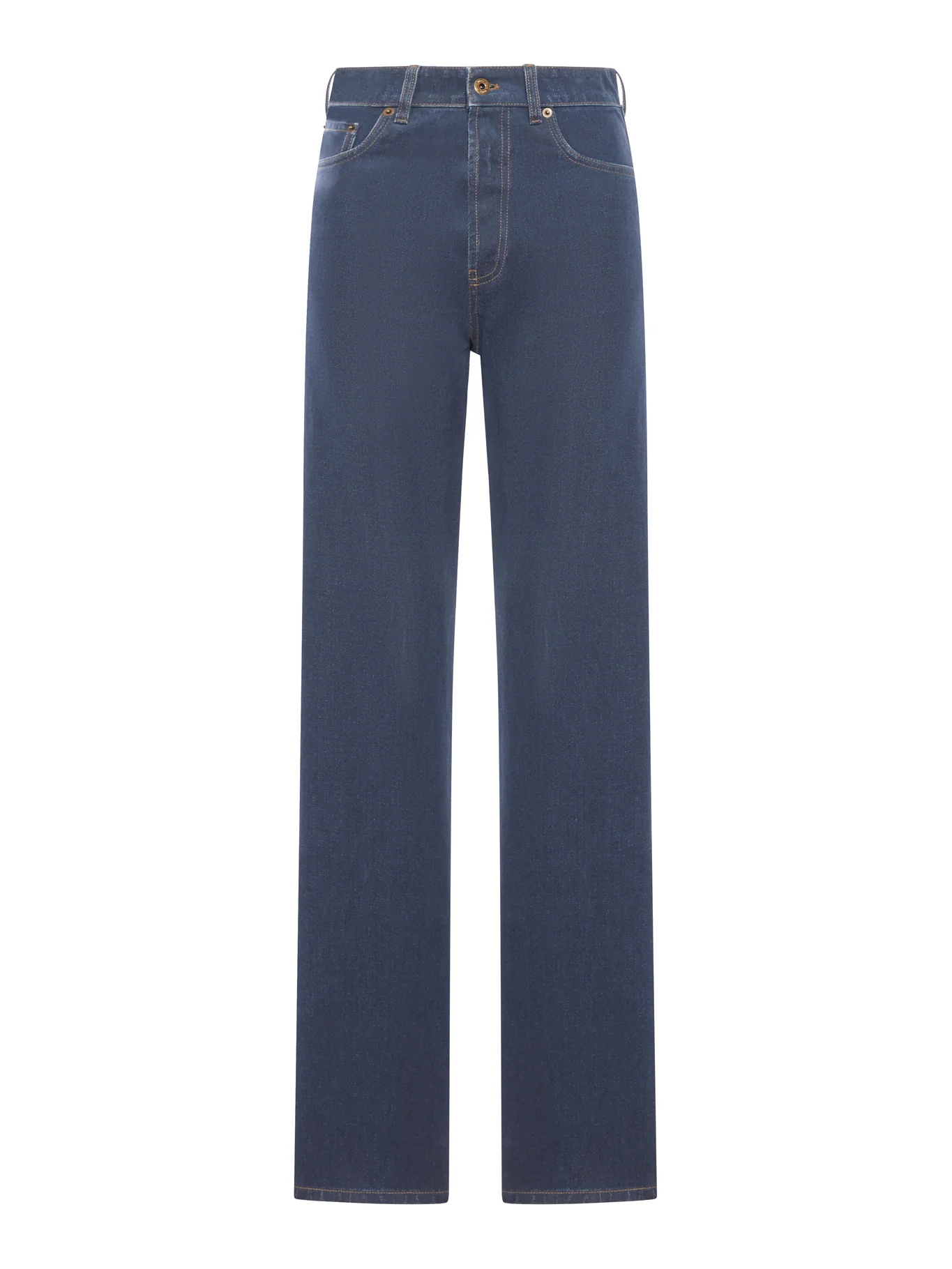 WIDE LEG PANTS WITH EMBROIDERED LOGO