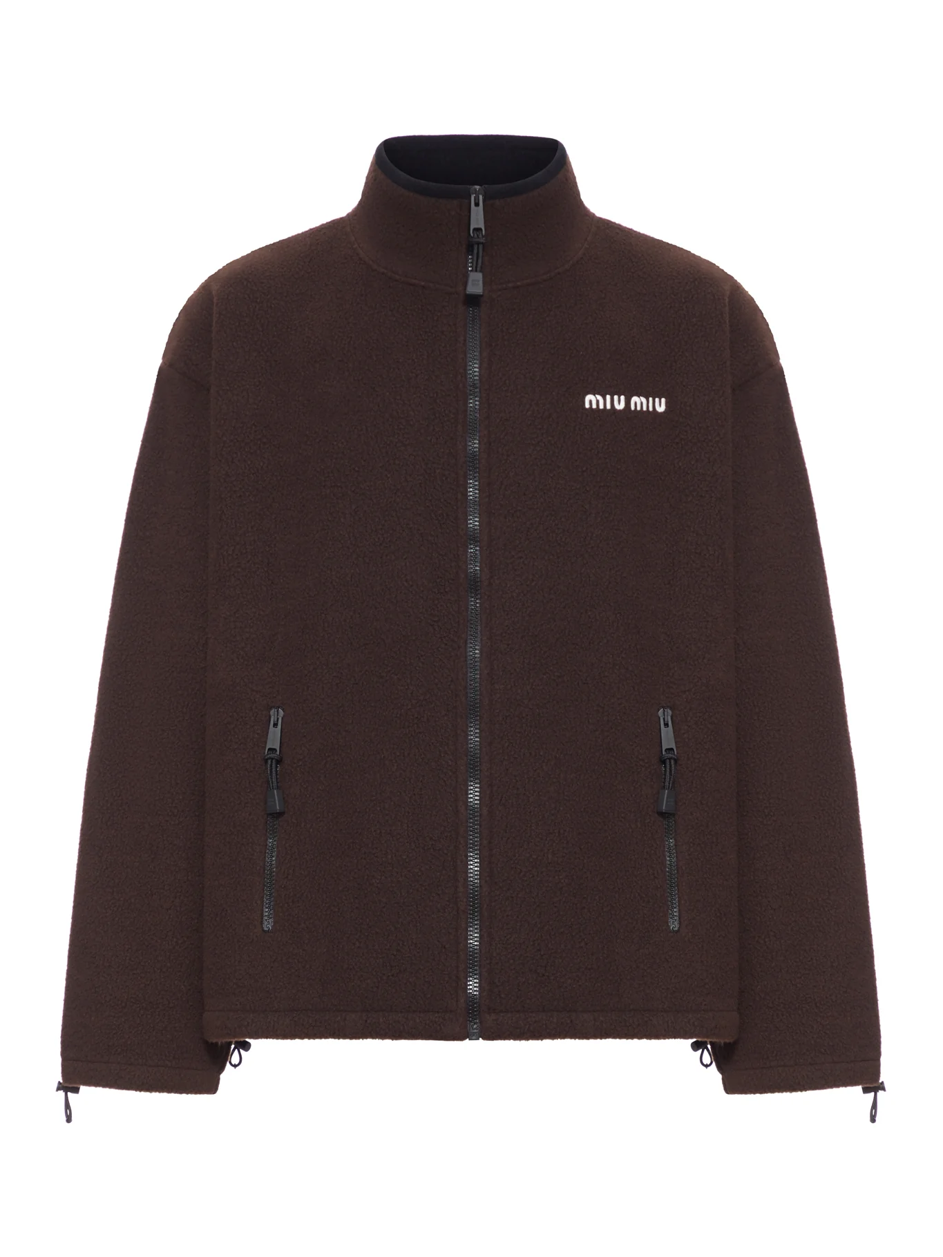 HIGH NECK FLEECE JACKET