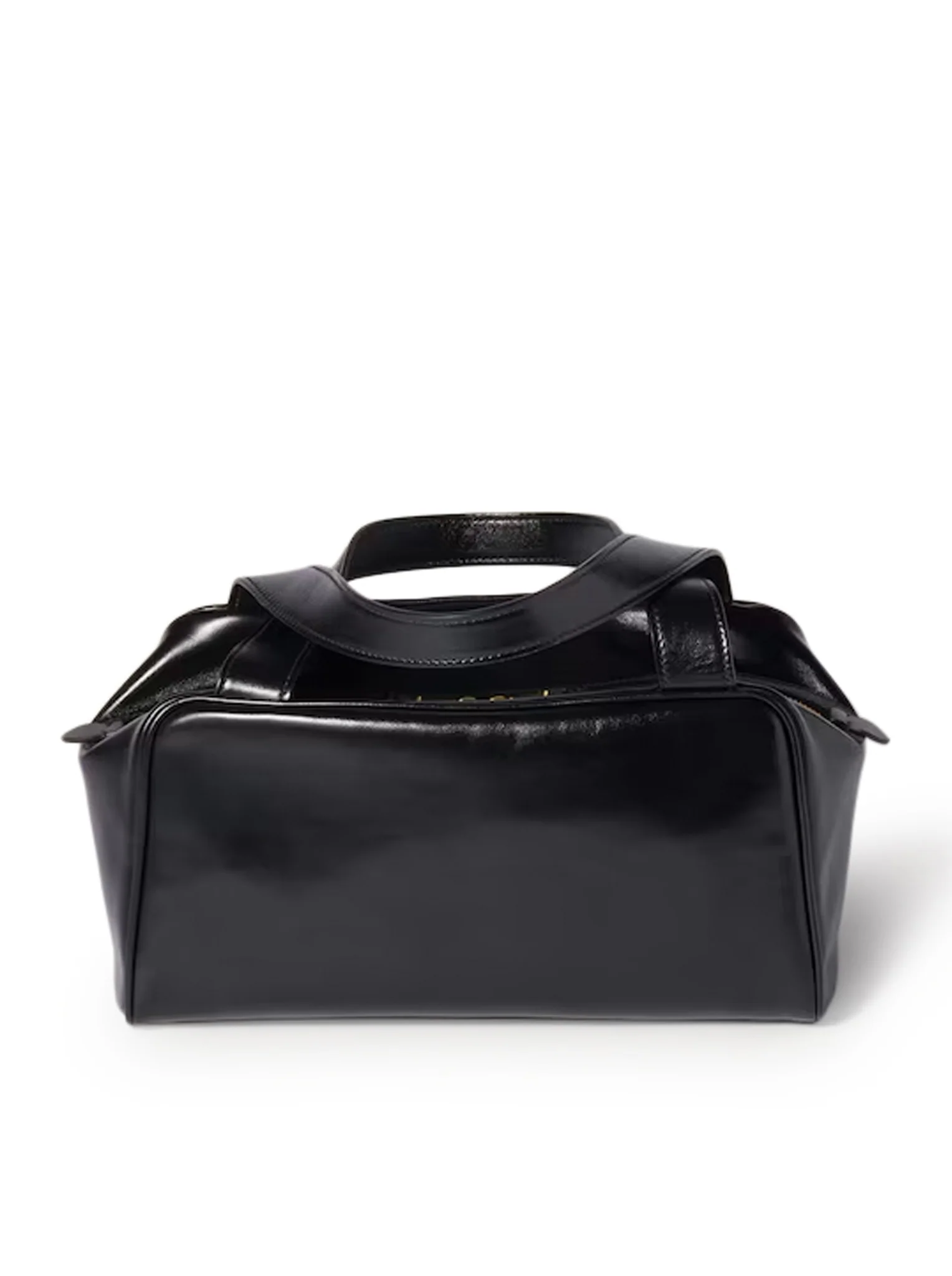 LEATHER TOP HANDLE BAG - Image 5