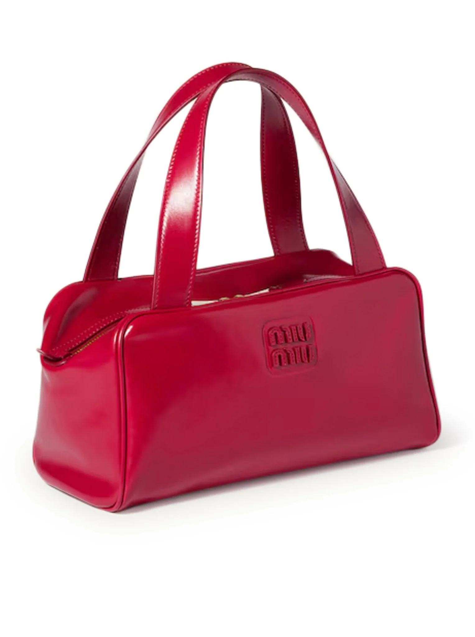 LEATHER TOP HANDLE BAG - Image 2