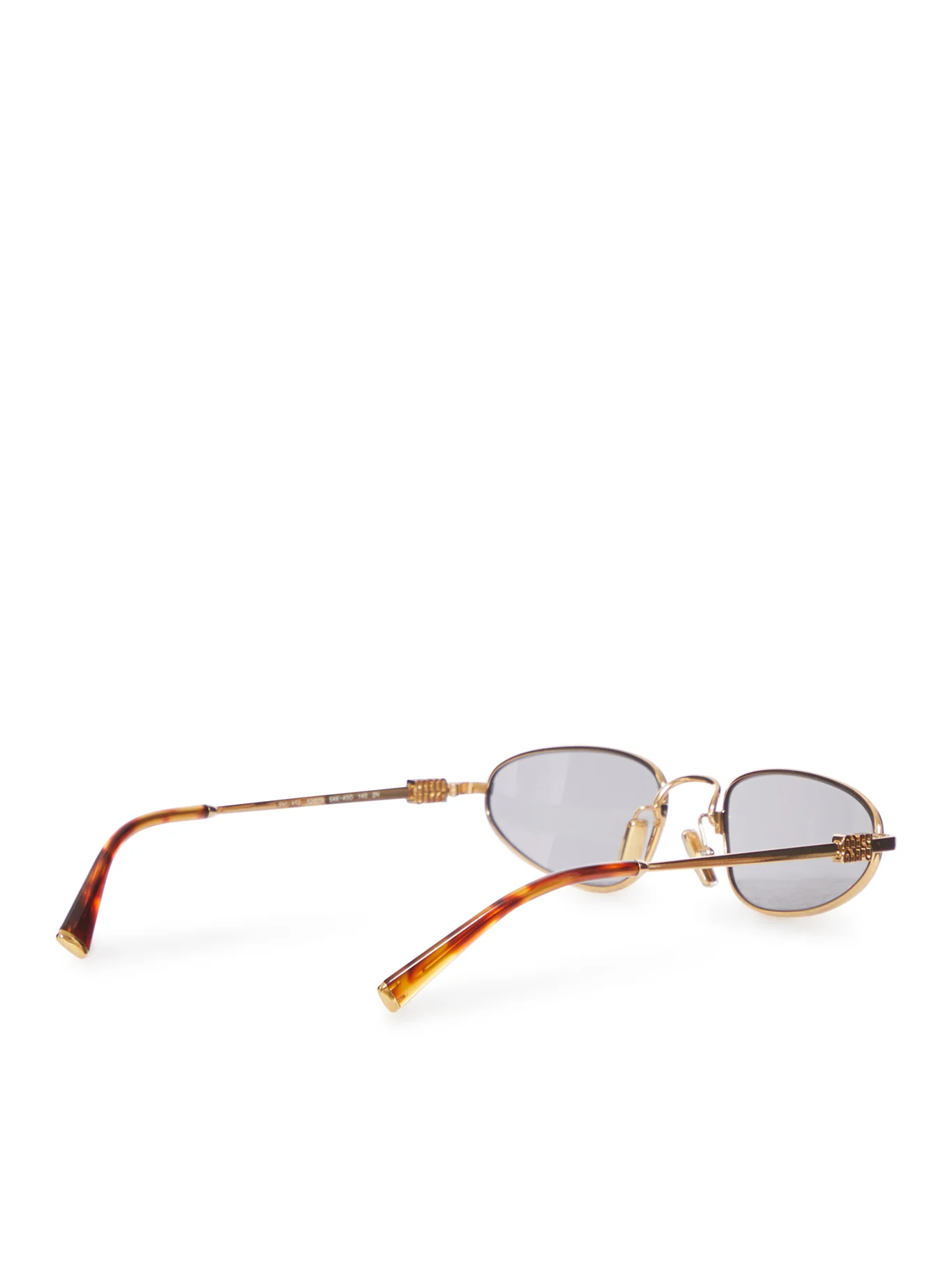 MIU EYEWEAR OVAL SUNGLASSES - Image 3