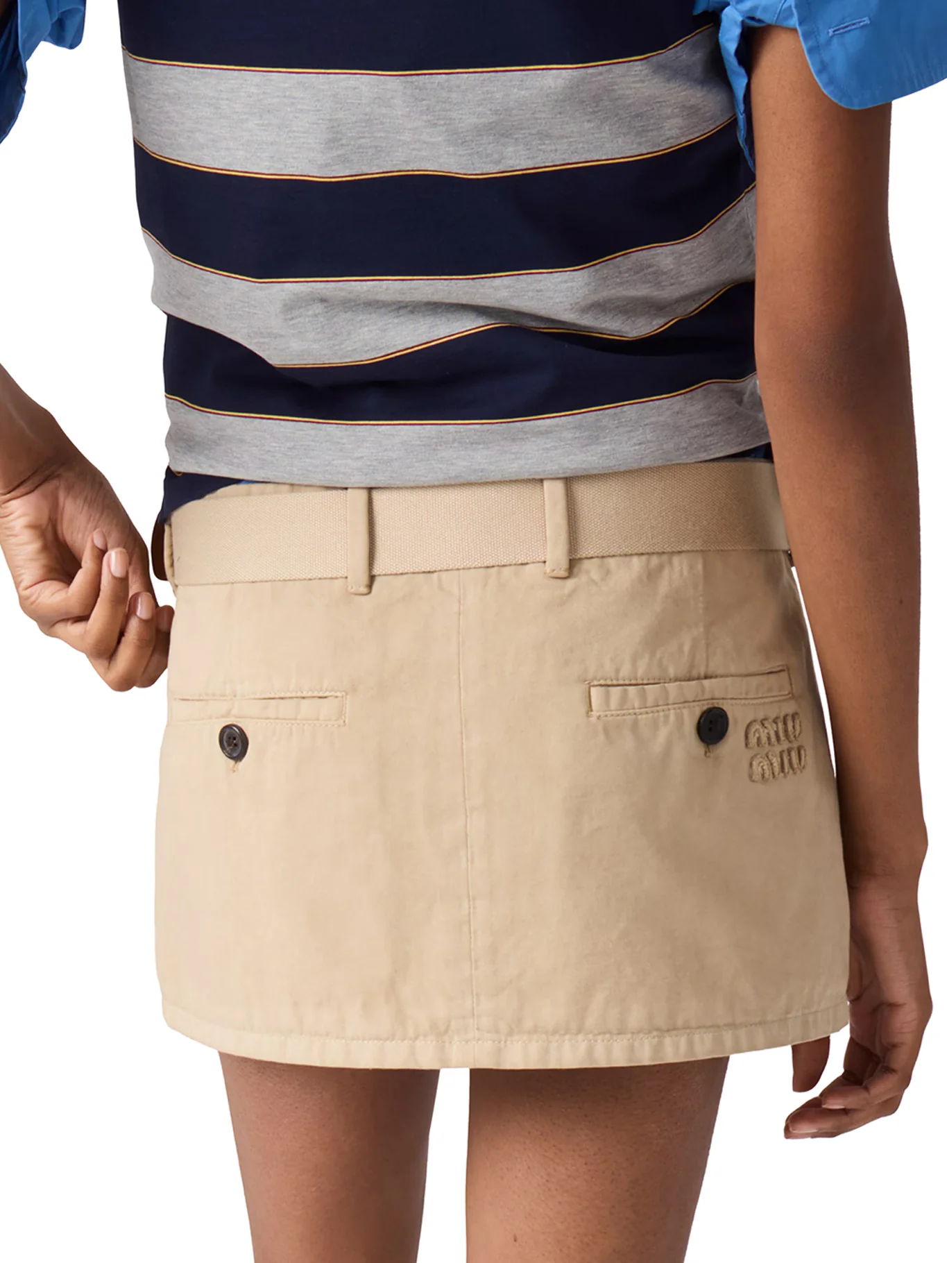 OLD GABARDINE MINISKIRT - Image 5