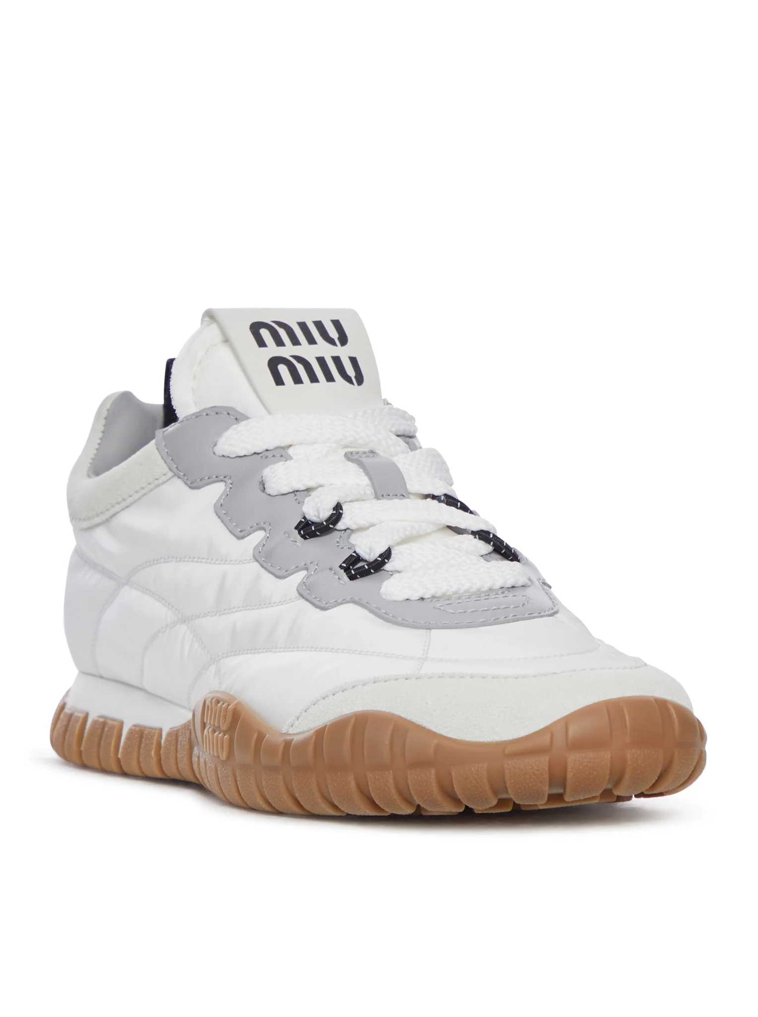 SNEAKERS IN TECHNICAL FABRIC AND SUEDE - Image 2