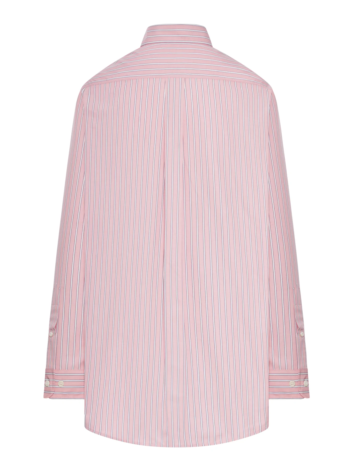 STRIPED COTTON POPLIN SHIRT - Image 2