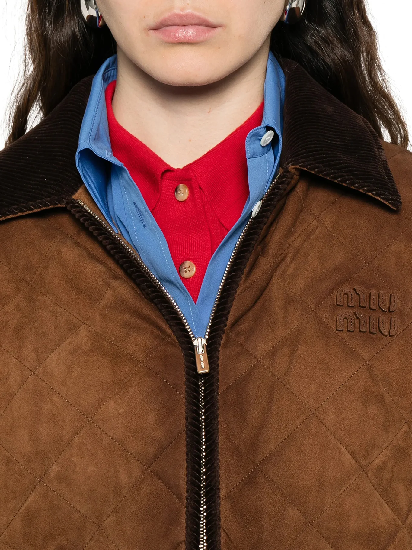 SUEDE JACKET WITH VELVET COLLAR - Image 5