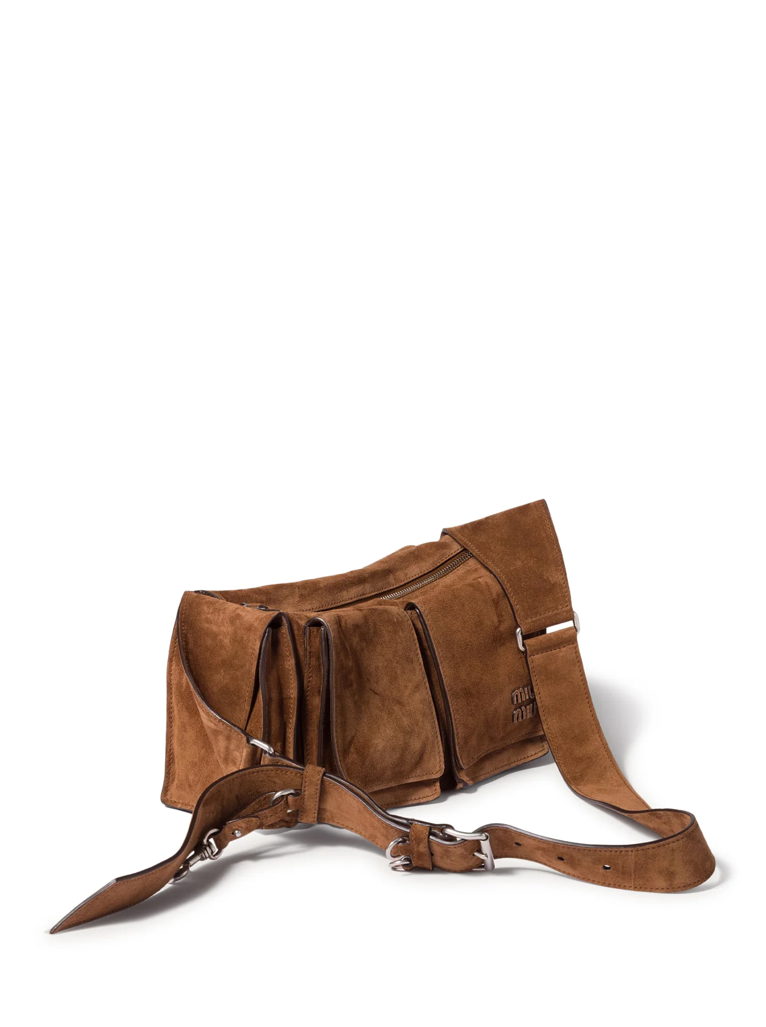 UTILITAIRE SHOULDER BAG IN SUEDE LEATHER - Image 5