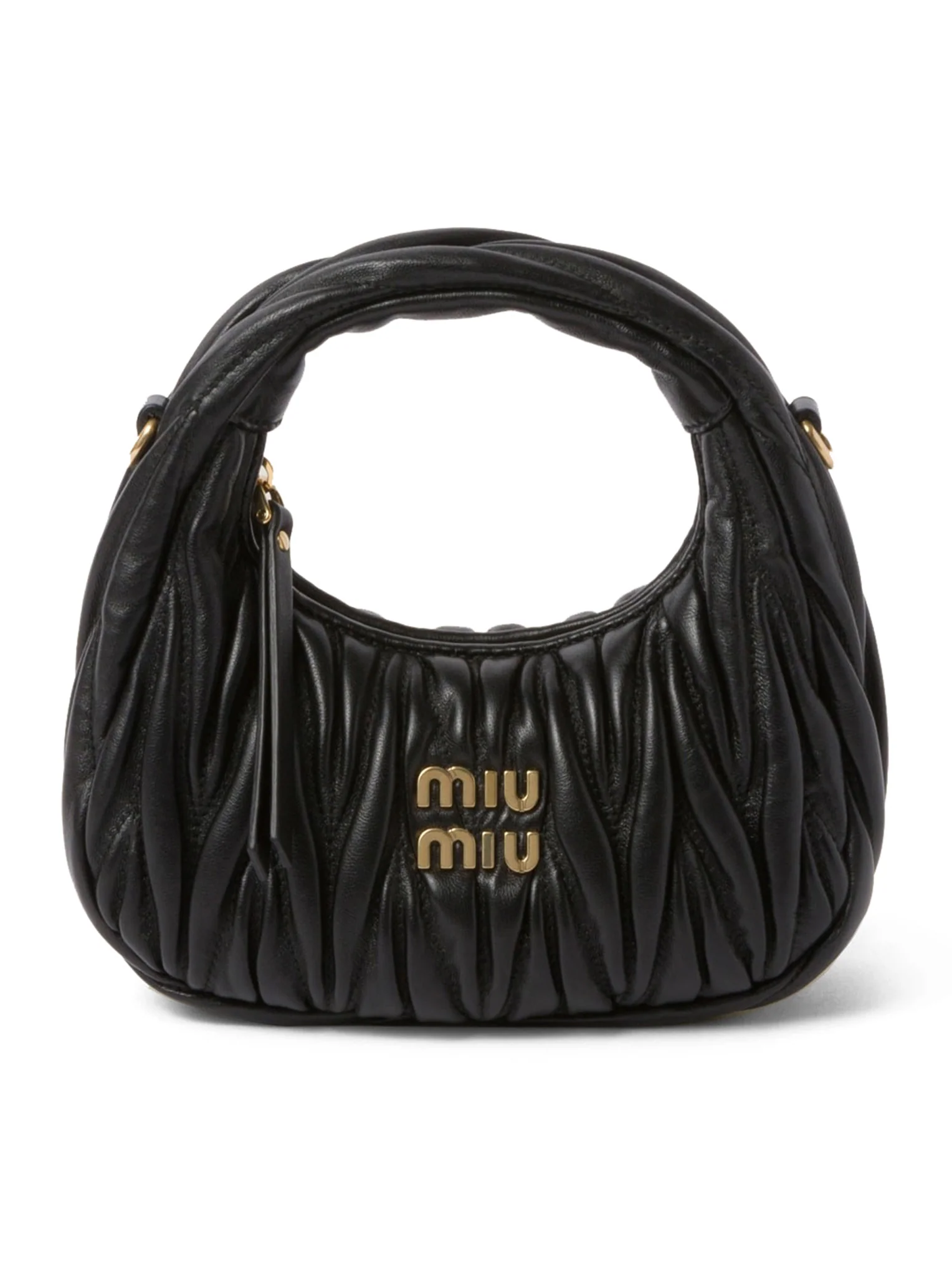 MINI HOBO WANDER BAG IN NAPPA MATELASSÈ
