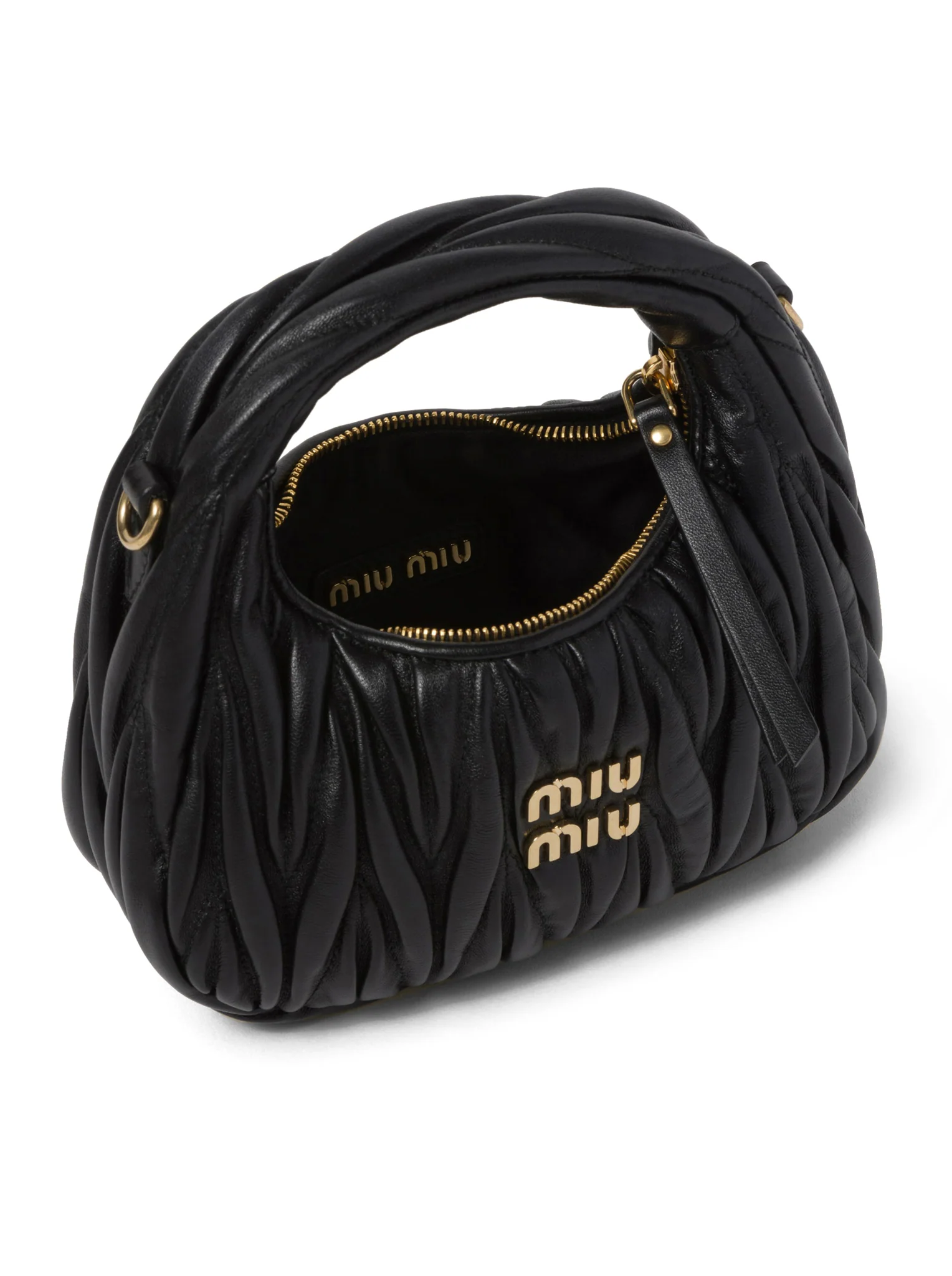 MINI HOBO WANDER BAG IN NAPPA MATELASSÈ - Image 6