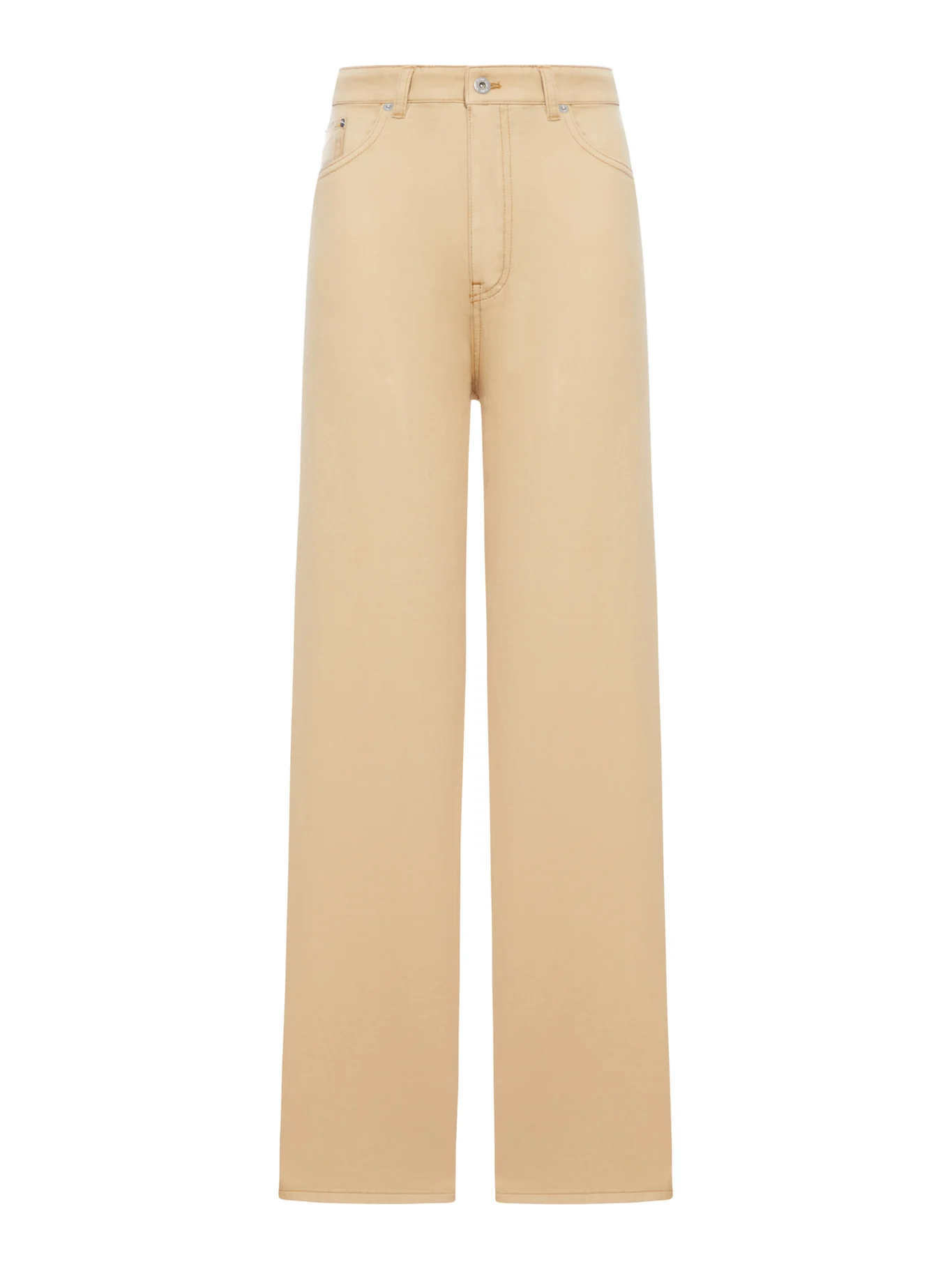 WIDE LEG DENIM TROUSERS
