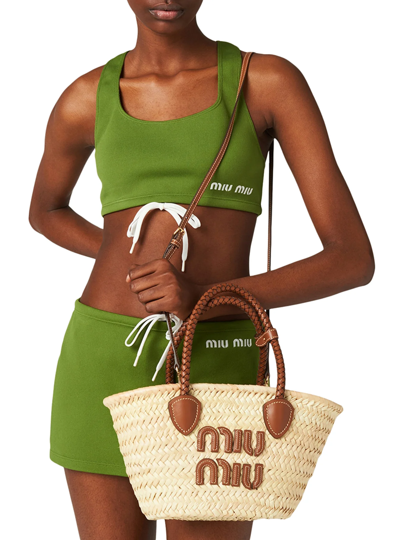 WOVEN FABRIC SHOPPING BAG - Image 3