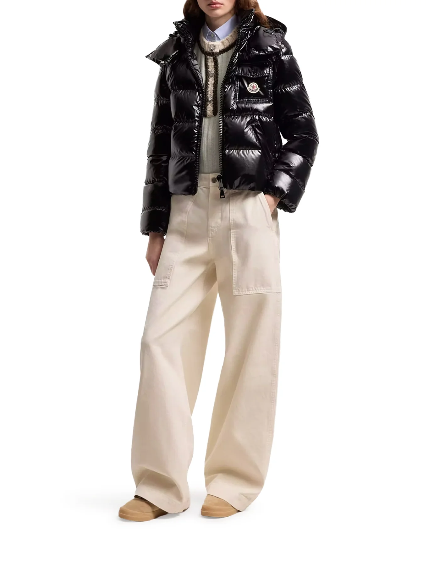 ANDRO SHORT DOWN JACKET WITH HOOD - Image 2