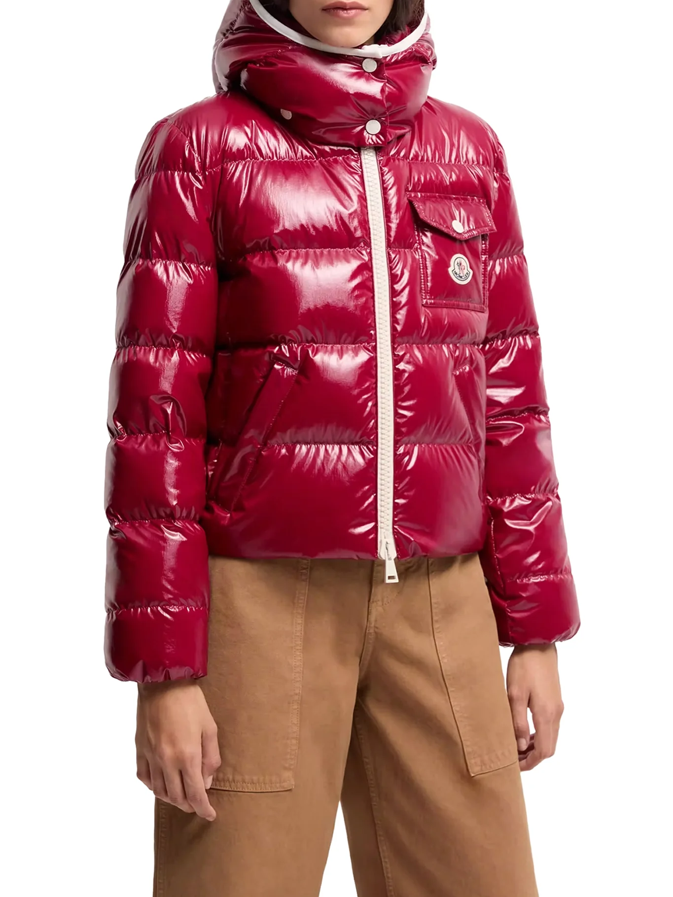 ANDRO SHORT DOWN JACKET WITH HOOD - Image 3