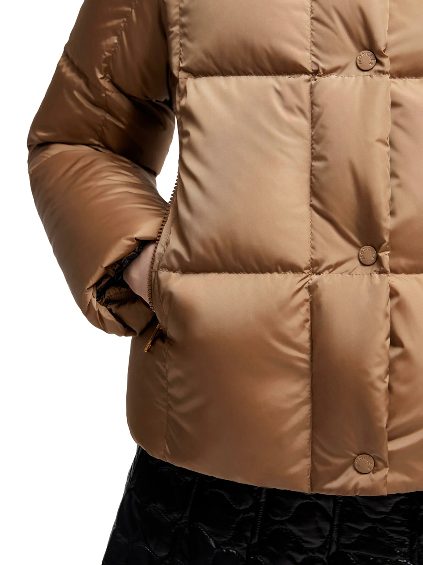 CASTELNOU SHORT DOWN JACKET WITH HOOD AND CHECKED QUILTING - Image 6