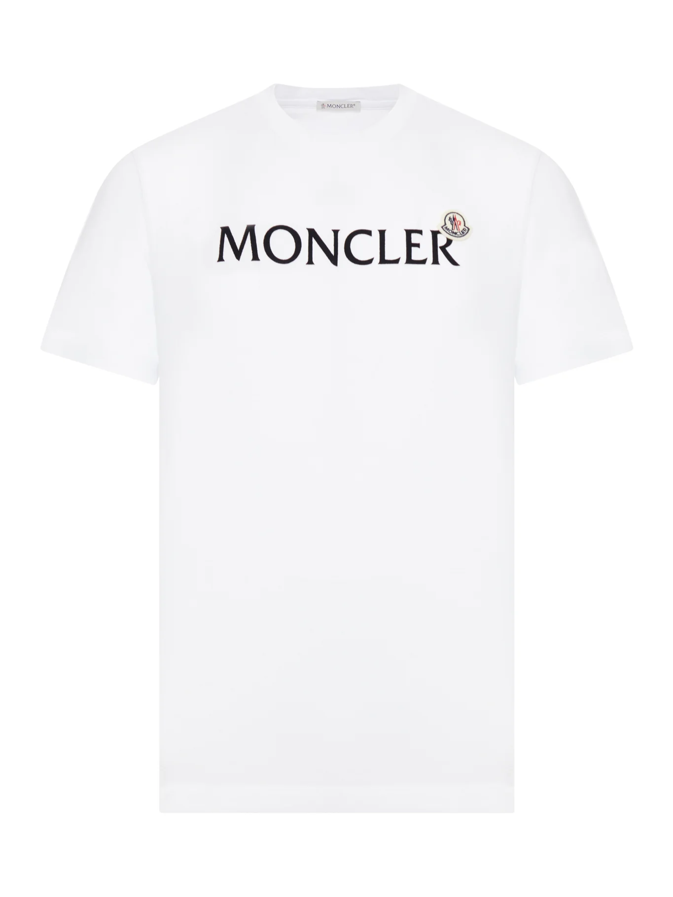 COTTON FLOCKED LOGO T-SHIRT