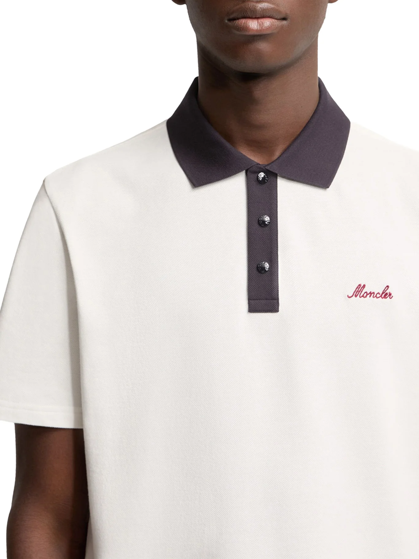COTTON PIQUET POLO SHIRT WITH EMBROIDERED LOGO - Image 6