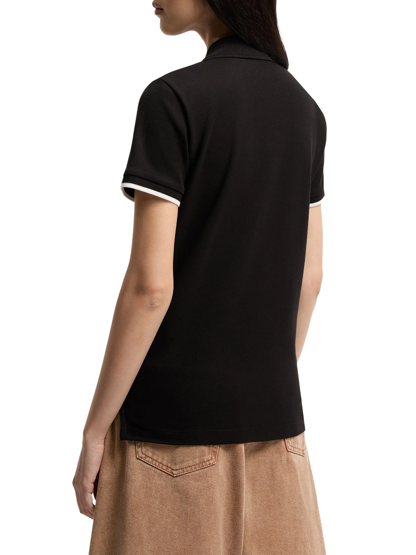 COTTON PIQUET POLO SHIRT WITH LOGO - Image 4