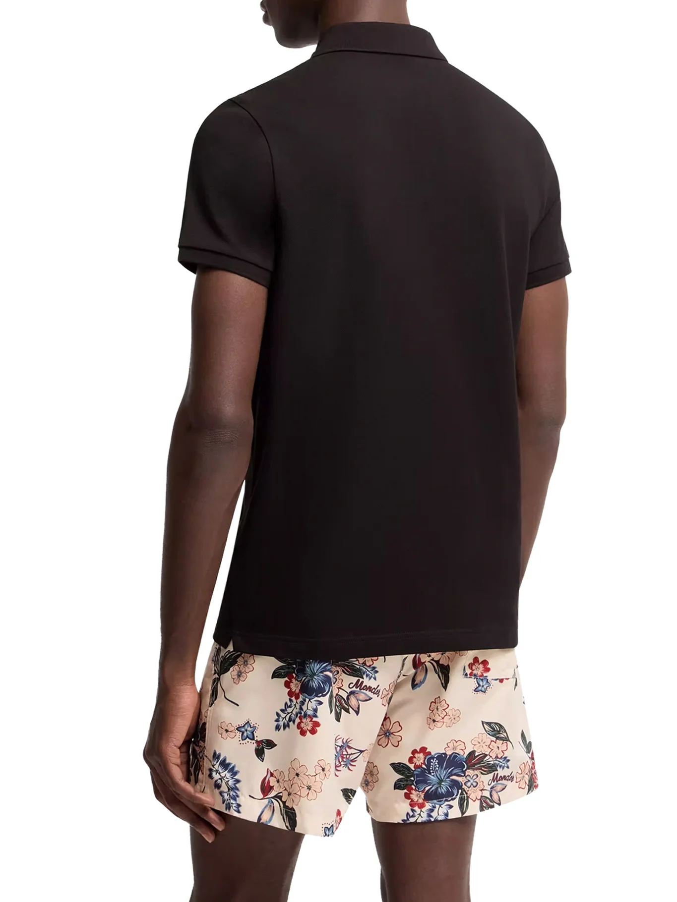 COTTON POLO SHIRT WITH LOGO PATCH - Image 4