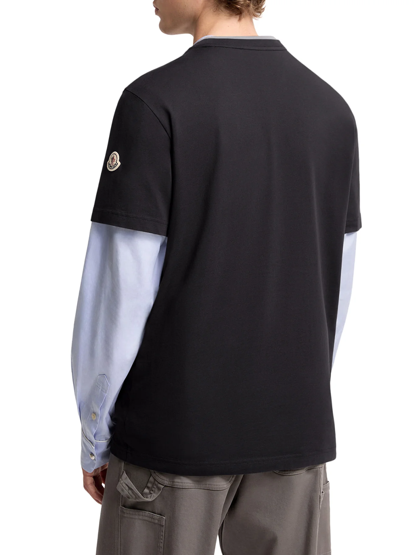 COTTON T-SHIRT WITH EMBROIDERED LOGO - Image 4