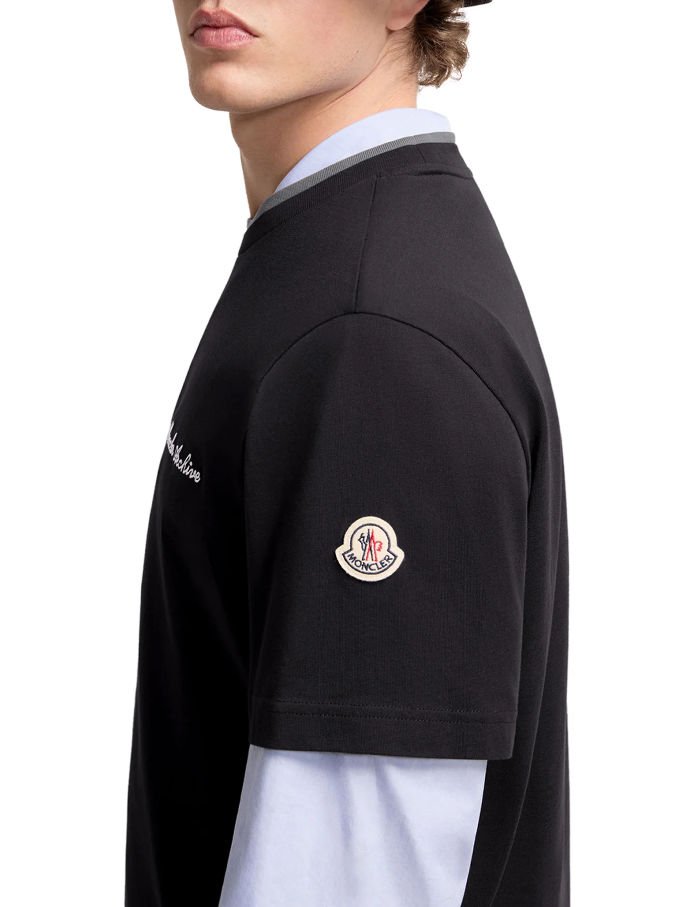 COTTON T-SHIRT WITH EMBROIDERED LOGO - Image 6