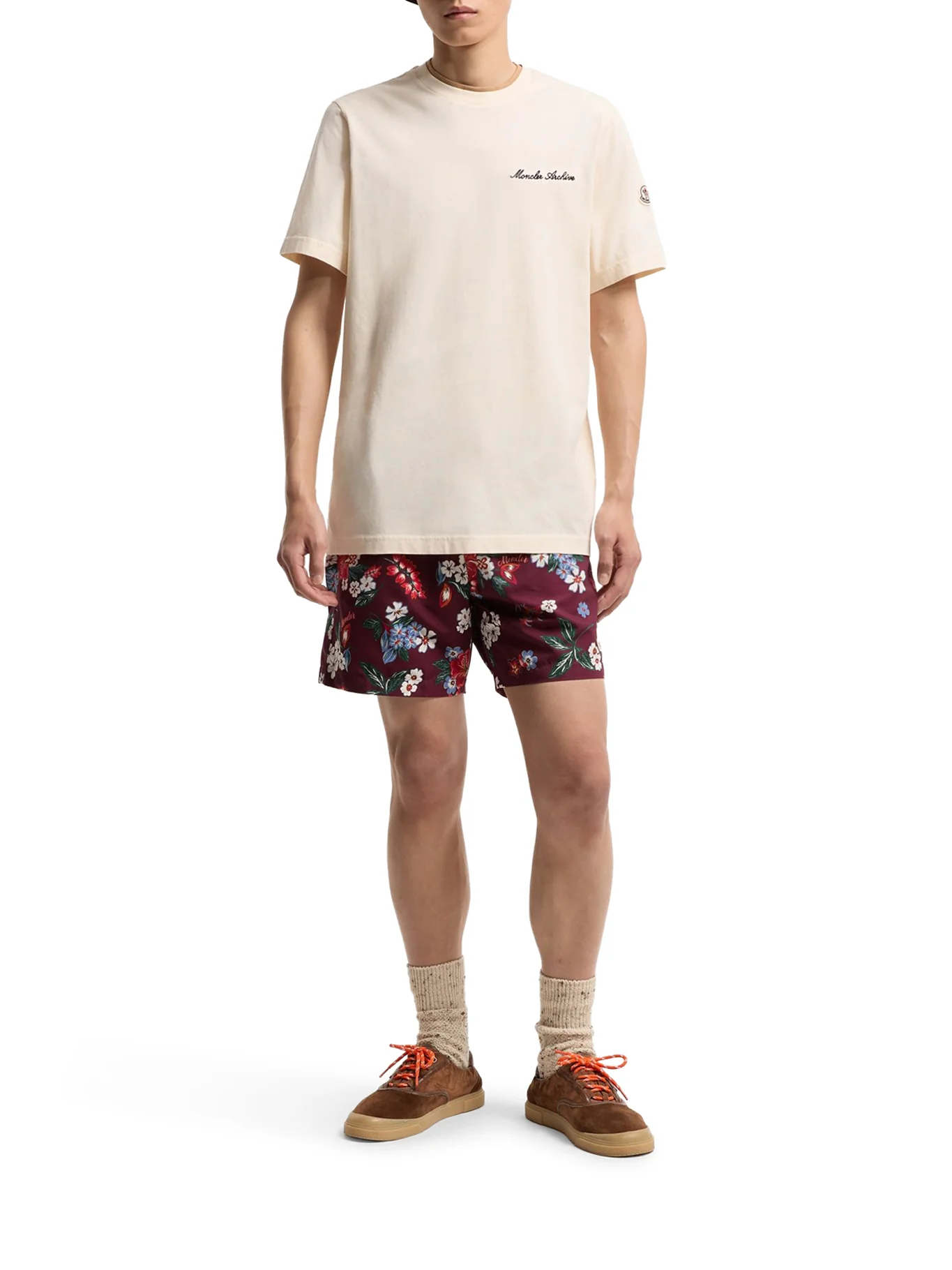 COTTON T-SHIRT WITH EMBROIDERED LOGO - Image 2