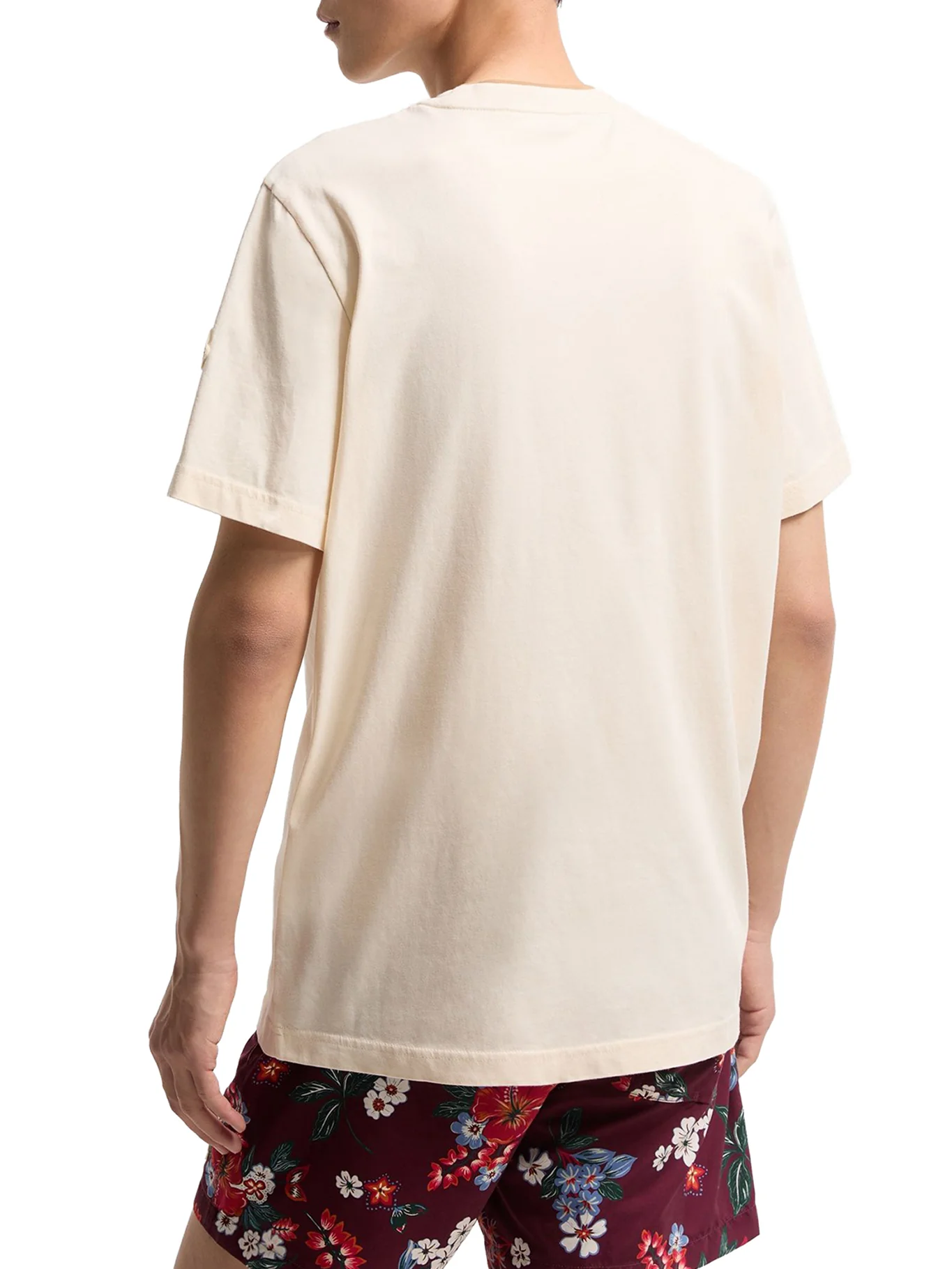 COTTON T-SHIRT WITH EMBROIDERED LOGO - Image 4