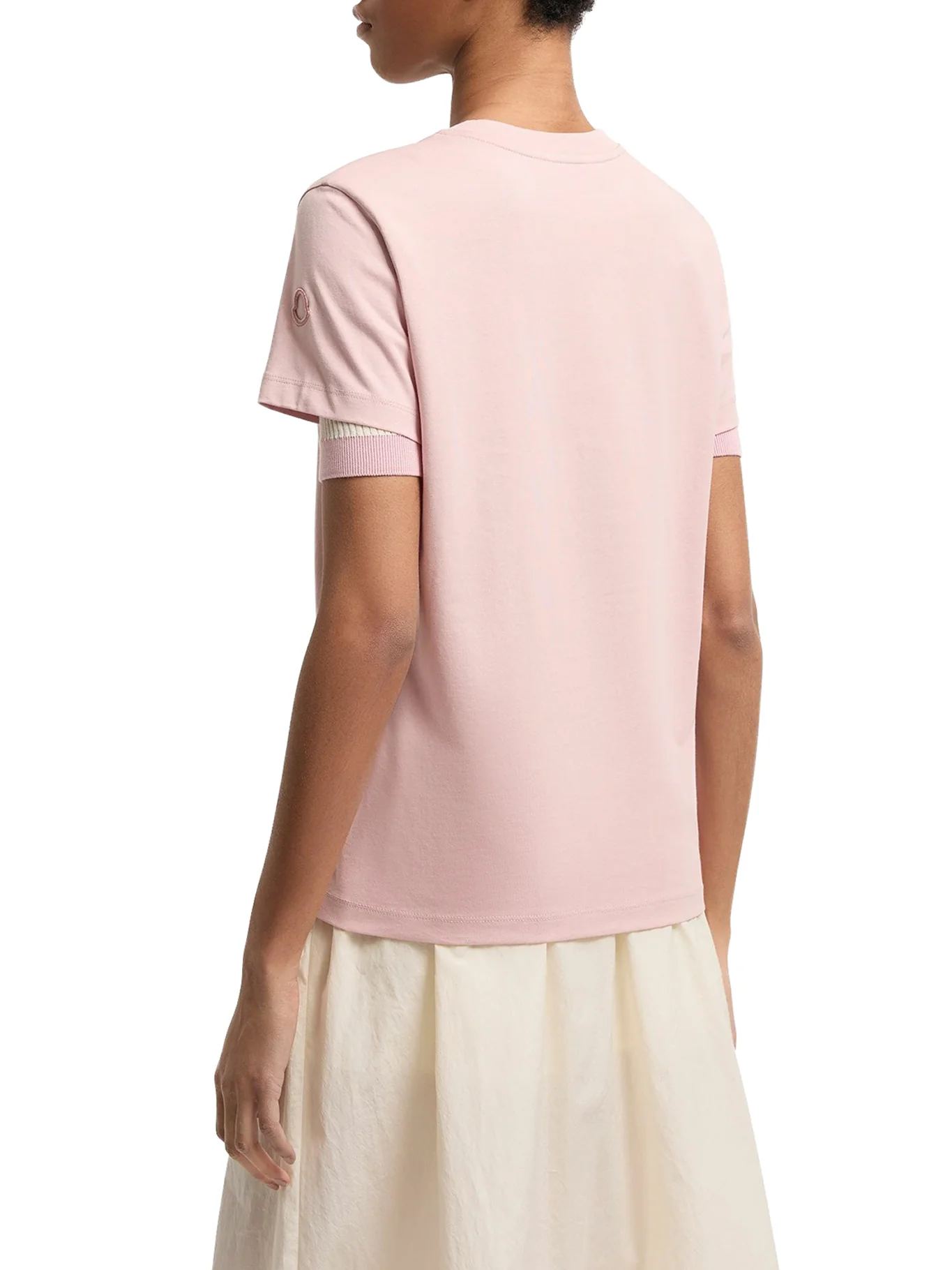 COTTON T-SHIRT WITH EMBROIDERED LOGO - Image 4