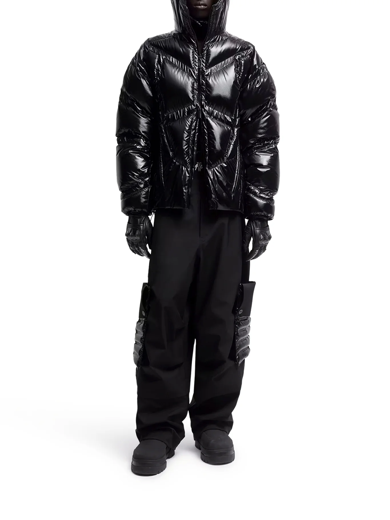 MONCLER X A$AP ROCKY BAHIANINHA HOODED SHORT DOWN JACKET - Image 2