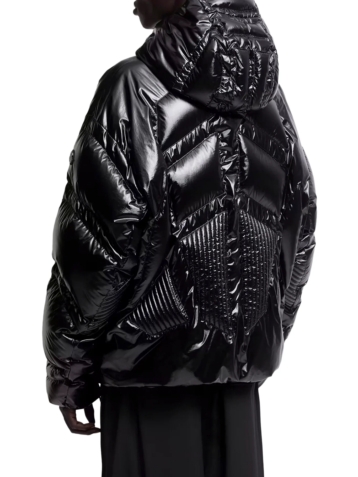 MONCLER X A$AP ROCKY BAHIANINHA HOODED SHORT DOWN JACKET - Image 4