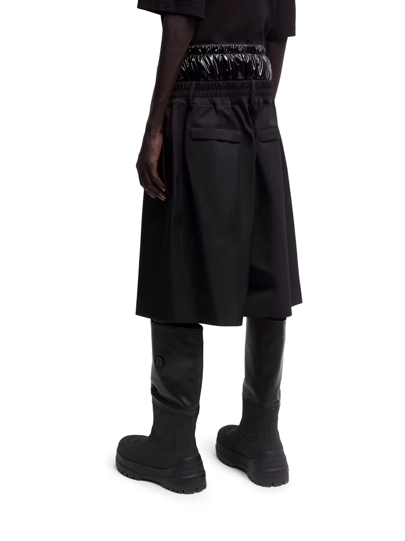 MONCLER X A$AP ROCKY LOGO PRINT SHORTS - Image 4