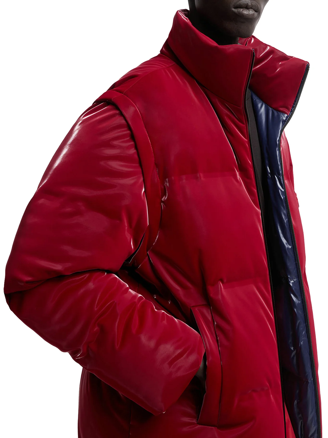 MONCLER X A$AP ROCKY THROTTLE REVERSIBLE 2-IN-1 DOWN JACKET - Image 5