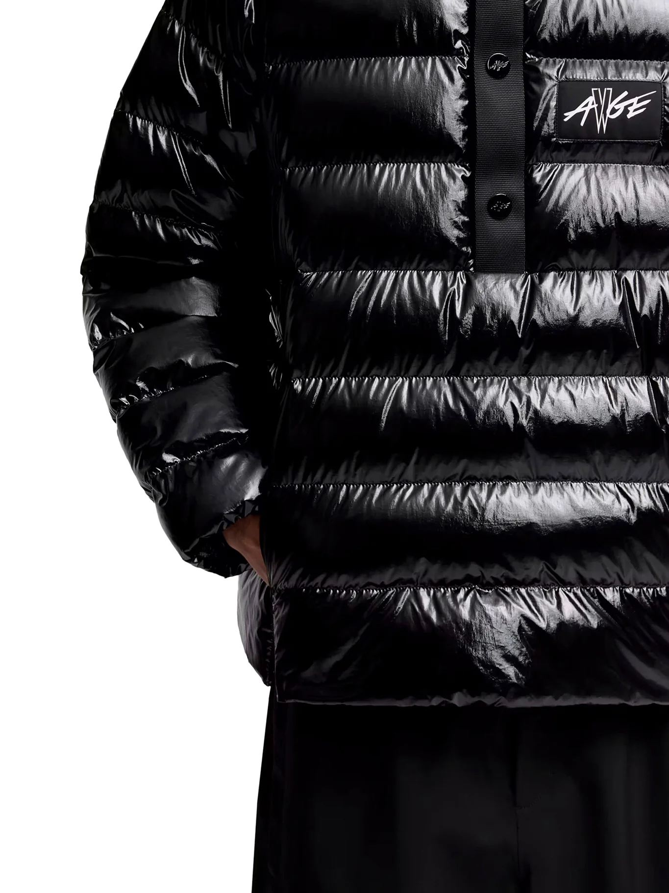 MONCLER X A$AP ROCKY VARDAR DOWN POLO SHIRT JACKET - Image 7