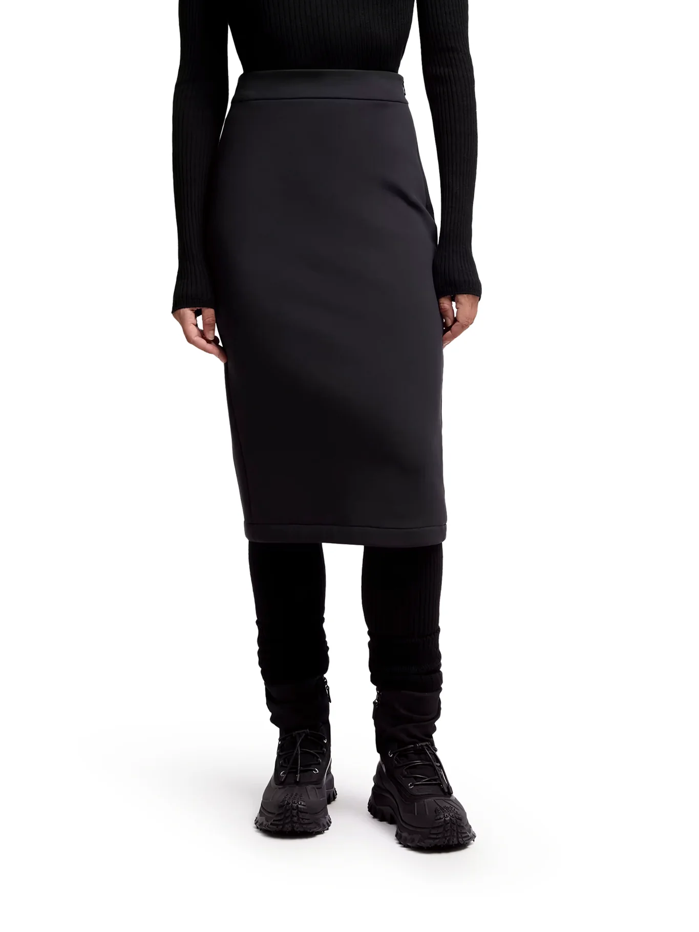 MONCLER X EE72 NEOPRENE SKIRT BY EDWARD ENNINFUL - Image 3