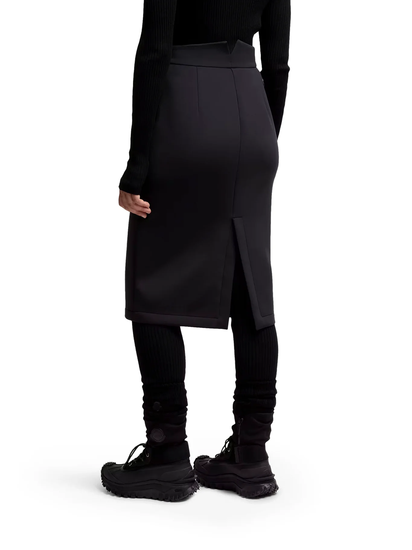 MONCLER X EE72 NEOPRENE SKIRT BY EDWARD ENNINFUL - Image 4
