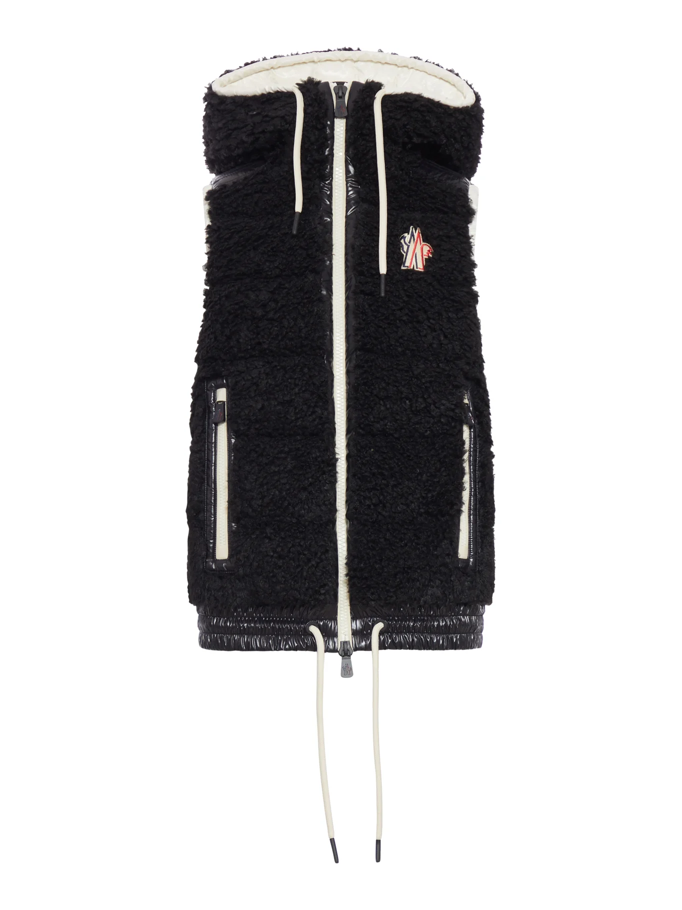 TEDDY-EFFECT PADDED VEST