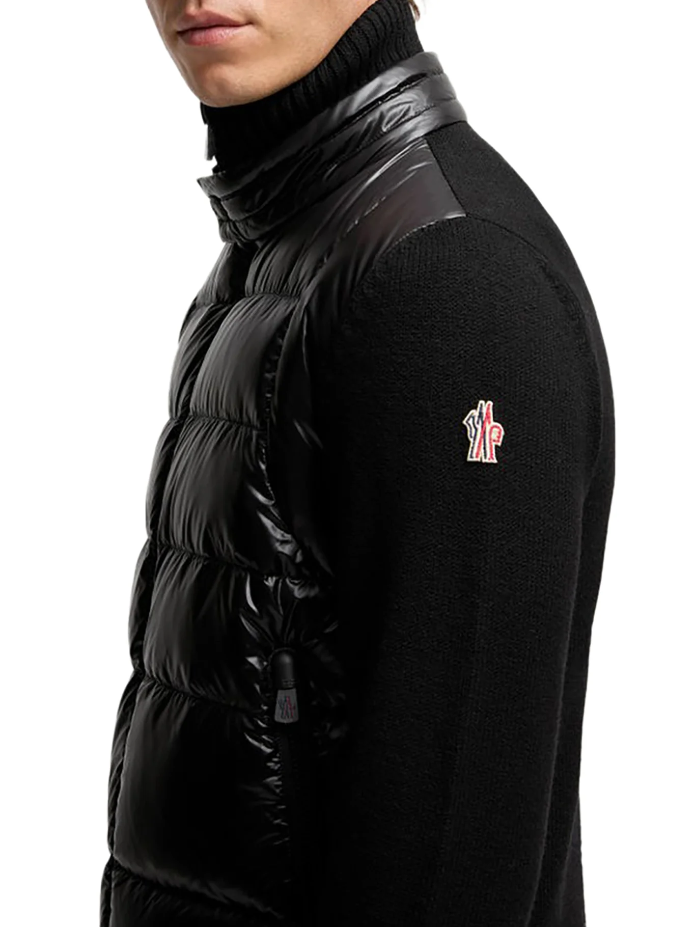 WOOL PADDED CARDIGAN WITH ZIP - Image 5