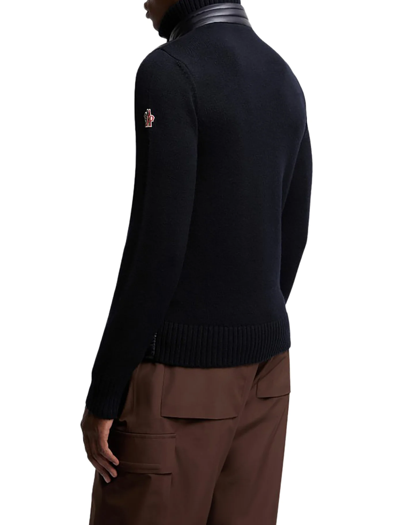 WOOL PADDED CARDIGAN WITH ZIP - Image 4