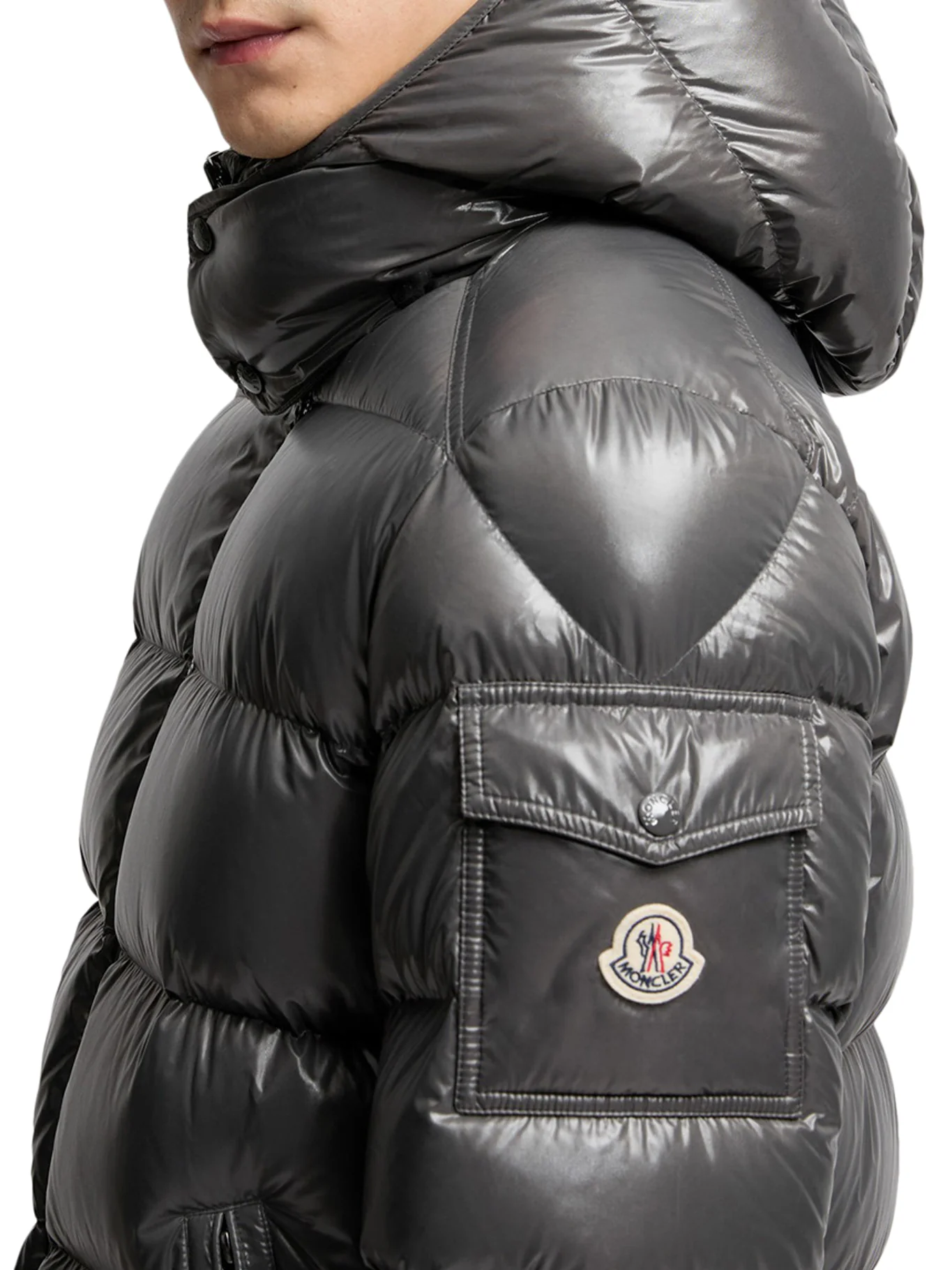 MAYA SHORT DOWN JACKET WITH HOOD - Image 4
