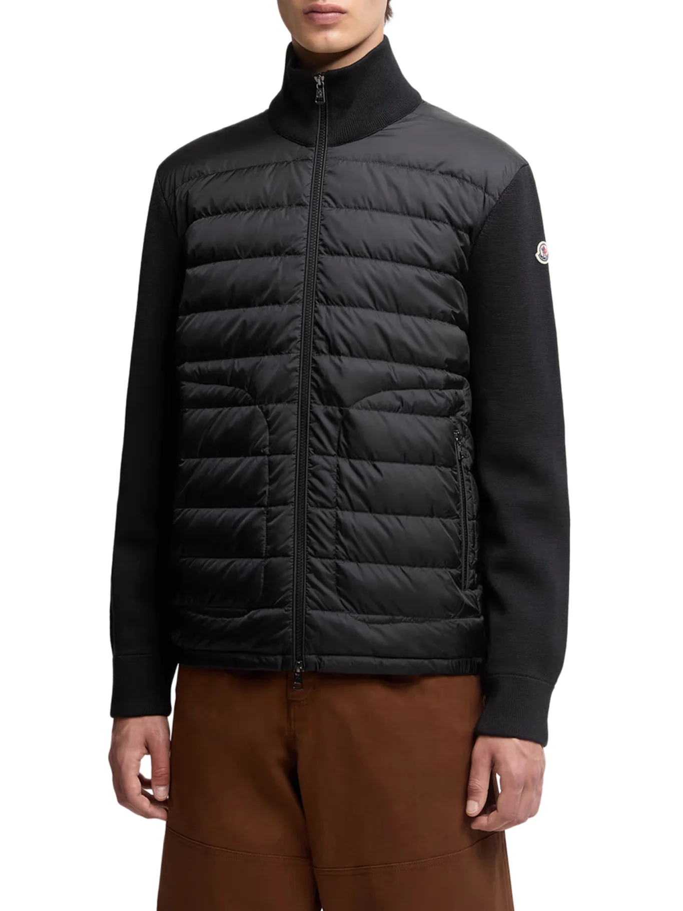 PADDED CARDIGAN WITH ZIP - Image 3