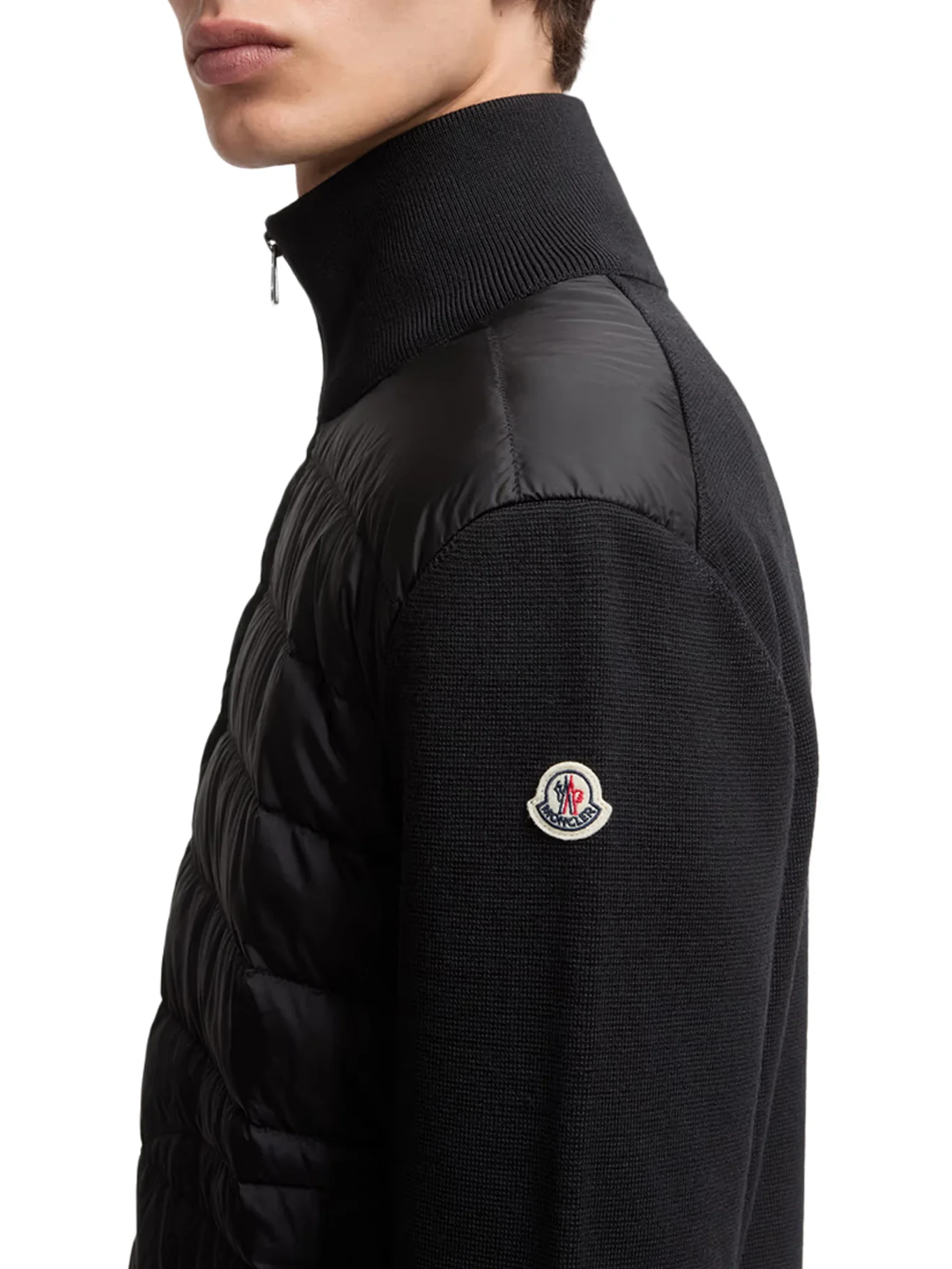 PADDED CARDIGAN WITH ZIP - Image 5