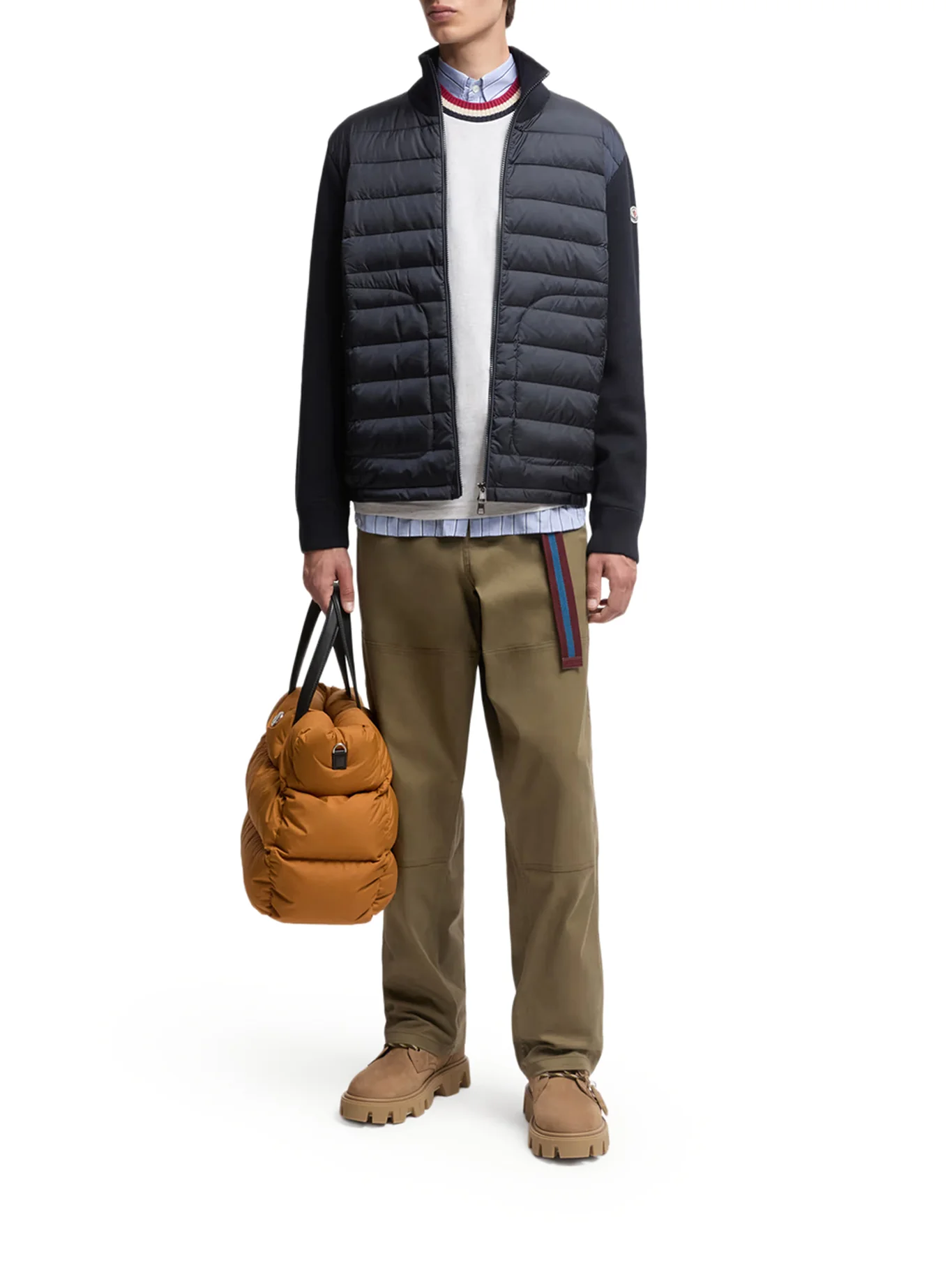 PADDED CARDIGAN WITH ZIP - Image 2