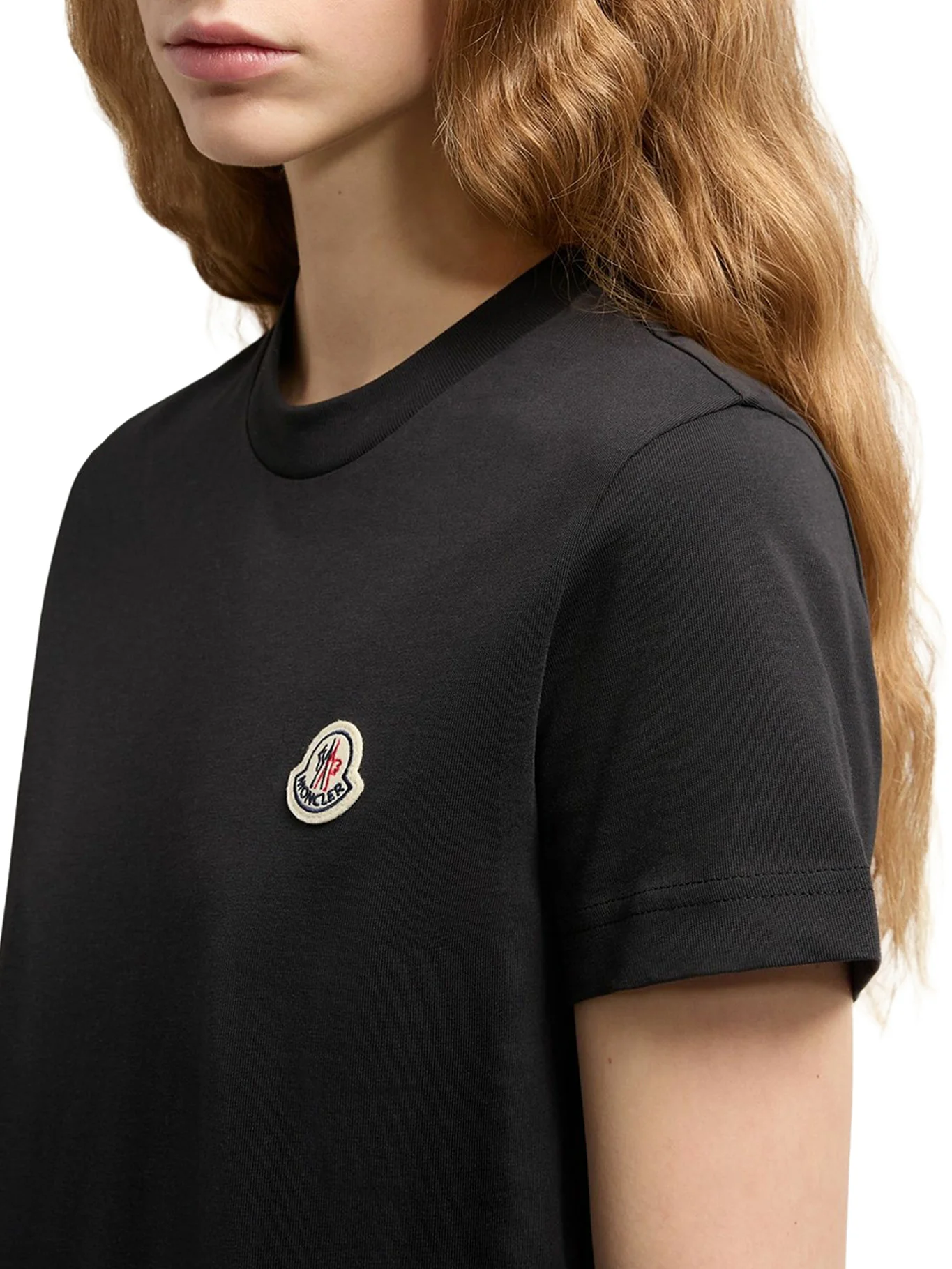 SET OF THREE COTTON T-SHIRTS WITH LOGO PATCH - Image 6