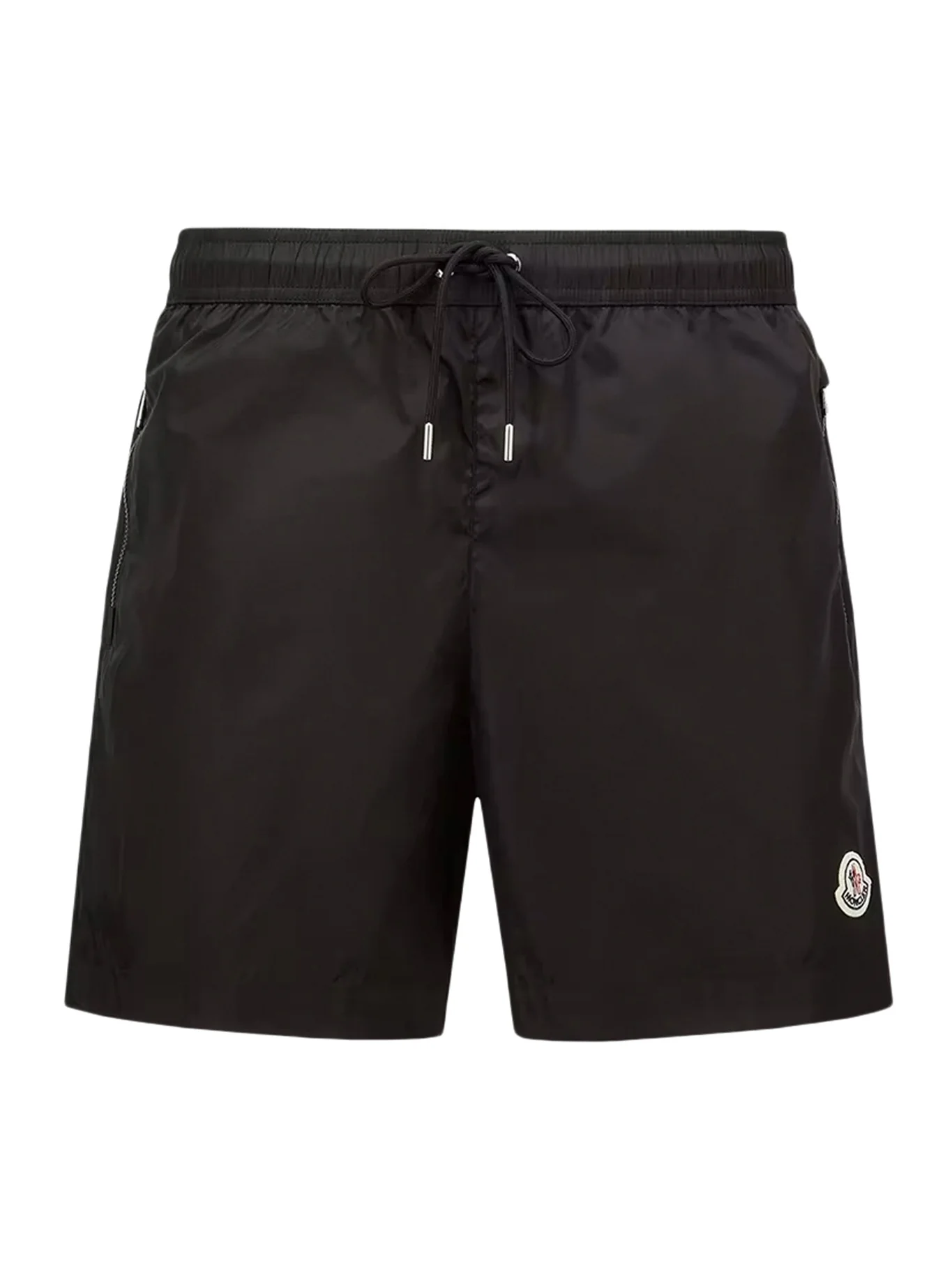 SWIMWEAR WITH LOGO PATCH