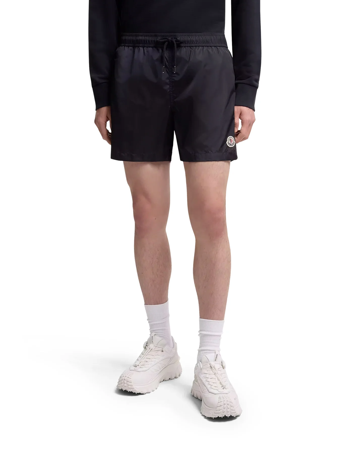 SWIMWEAR WITH LOGO PATCH - Image 3