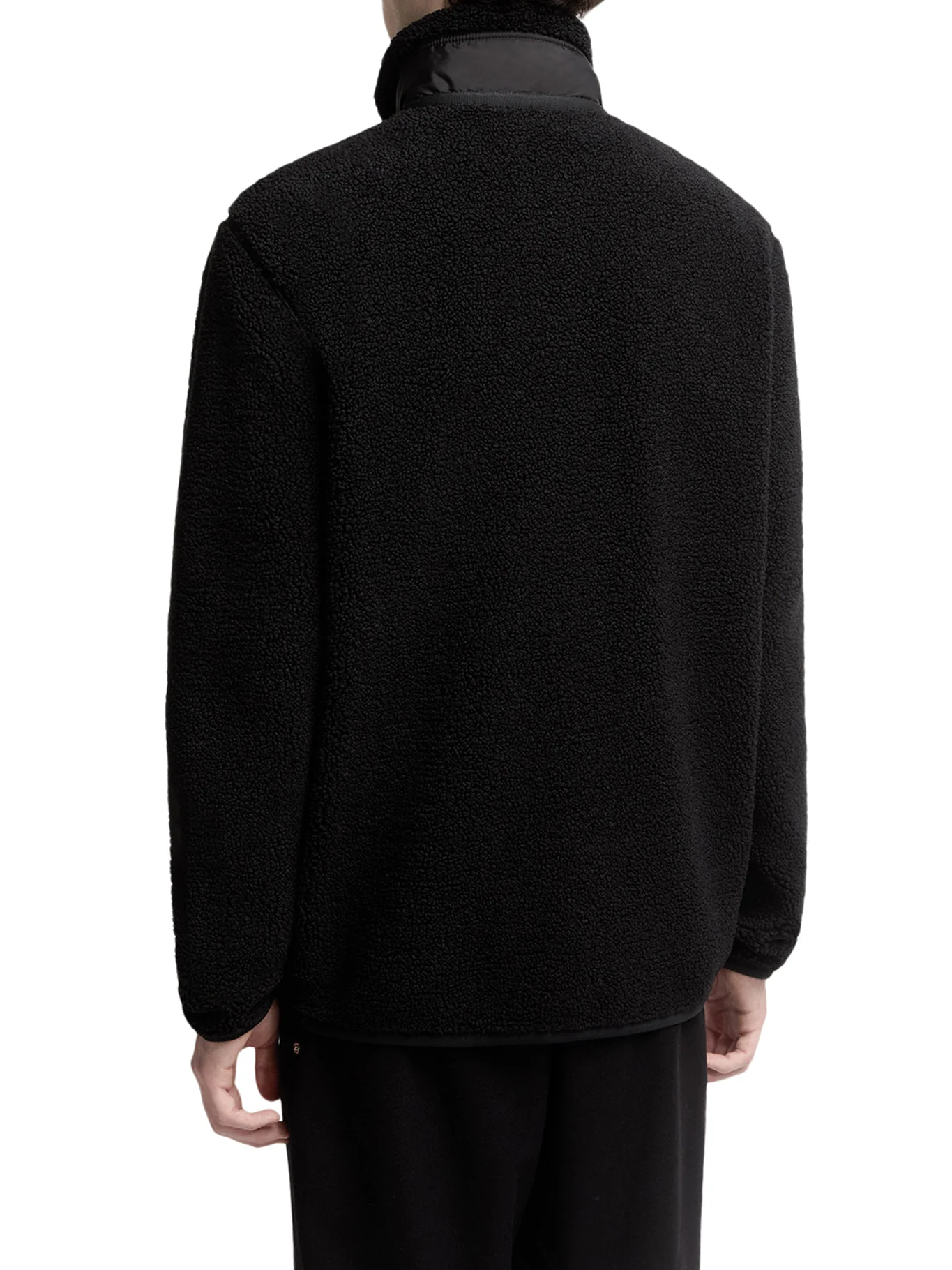 TEDDY-EFFECT FLEECE SWEATSHIRT WITH ZIP AND POCKET - Image 4