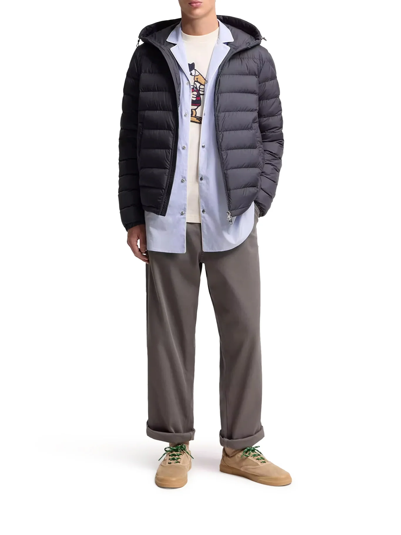 VERMEILLE SHORT DOWN JACKET WITH HOOD - Image 2