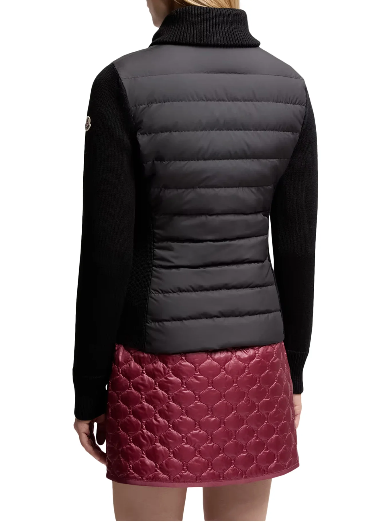 WOOL PADDED CARDIGAN WITH ZIP - Image 4